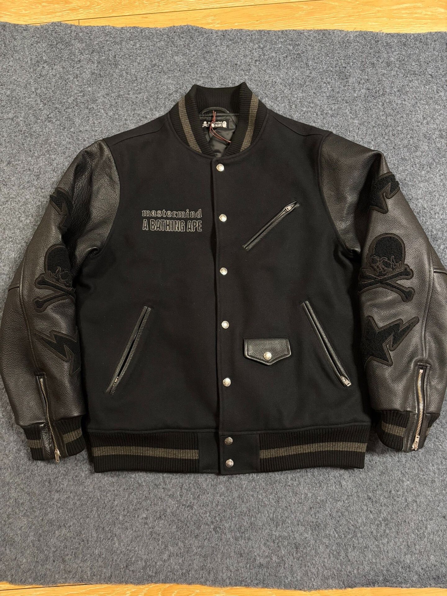 Bape × Mastermind Japan Bape J Multi Shark Jacket Outerwear Size US L / EU 52-54 / 3 - 1 Thumbnail