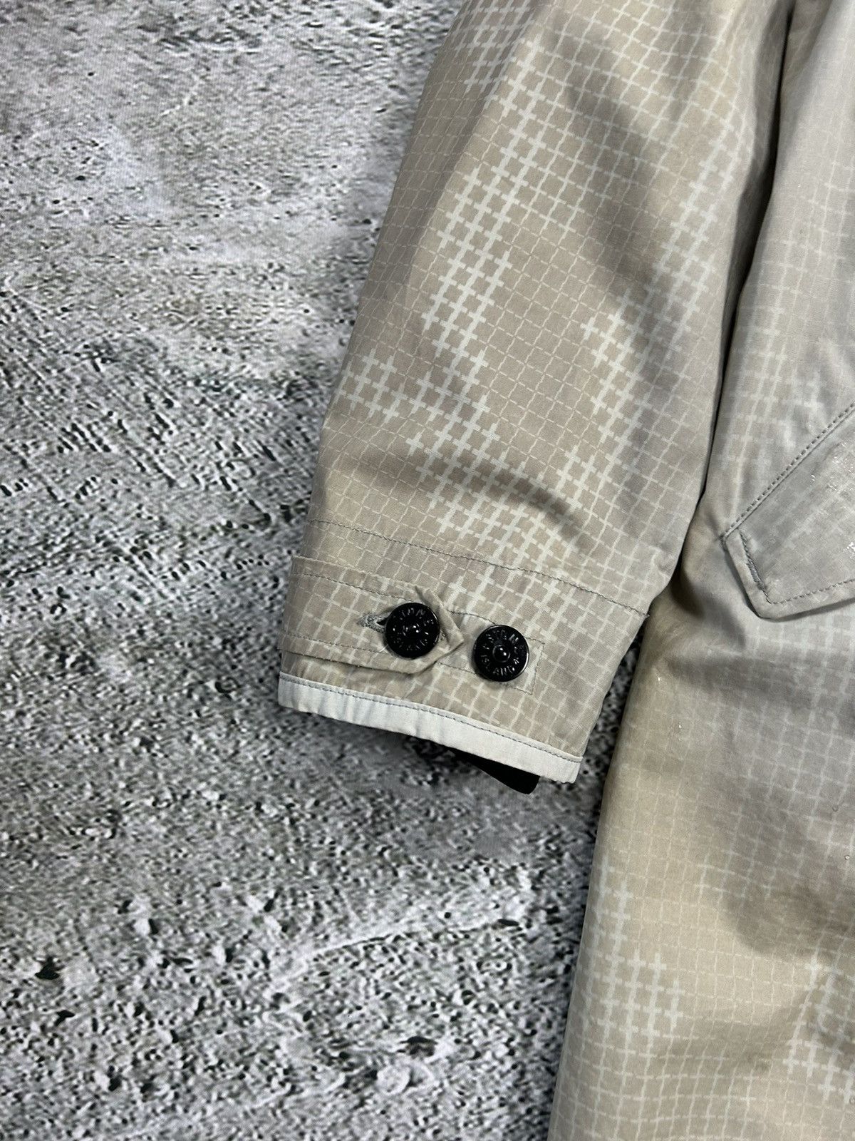 Stone Island Stone Island Ice Jacket SI Check Grid Camo A/W 2017 Size US M / EU 48-50 / 2 - 8 Thumbnail