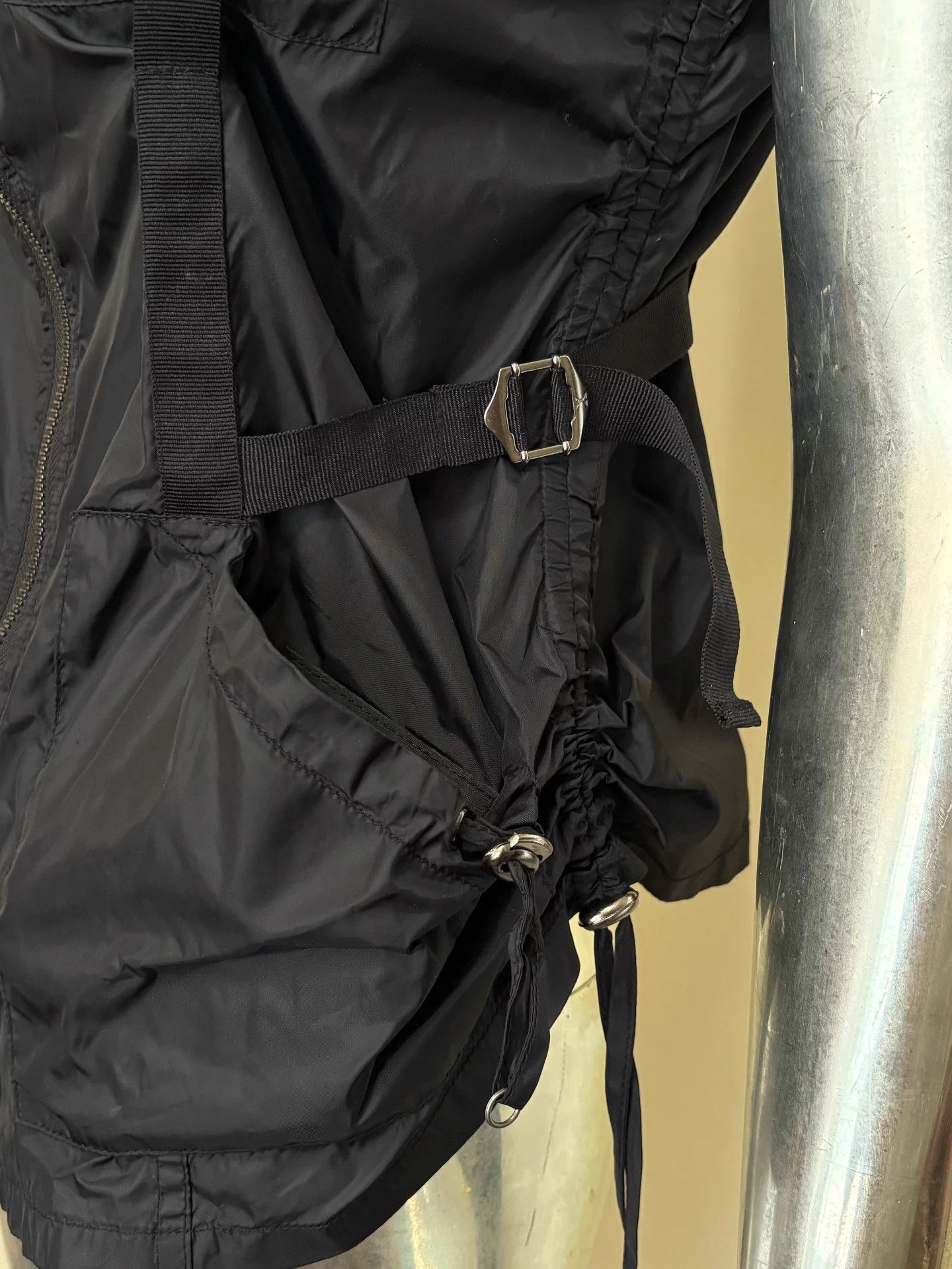 John Richmond Richmond Vtg Sleeveless Tactical Vest Nylon Adjustable Size M / US 6-8 / IT 42-44 - 6 Thumbnail