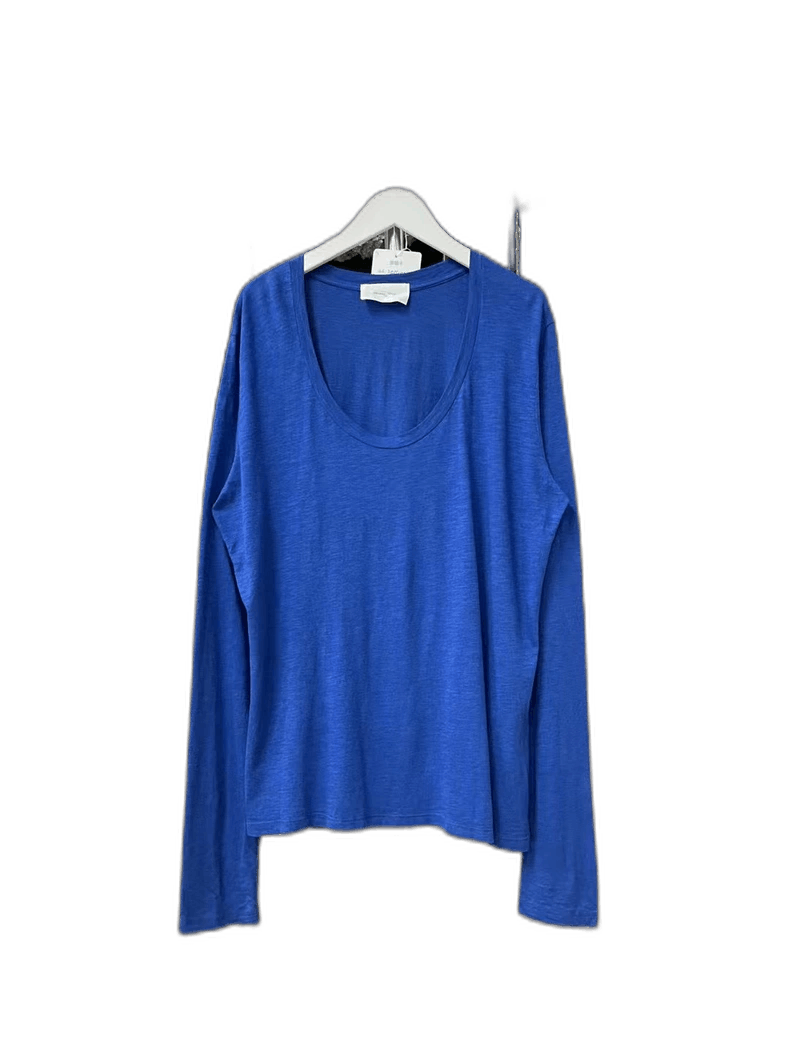 Anonymous Club American Vintage Long Sleeve Top in Blue Size US L / EU 52-54 / 3 - 1 Thumbnail
