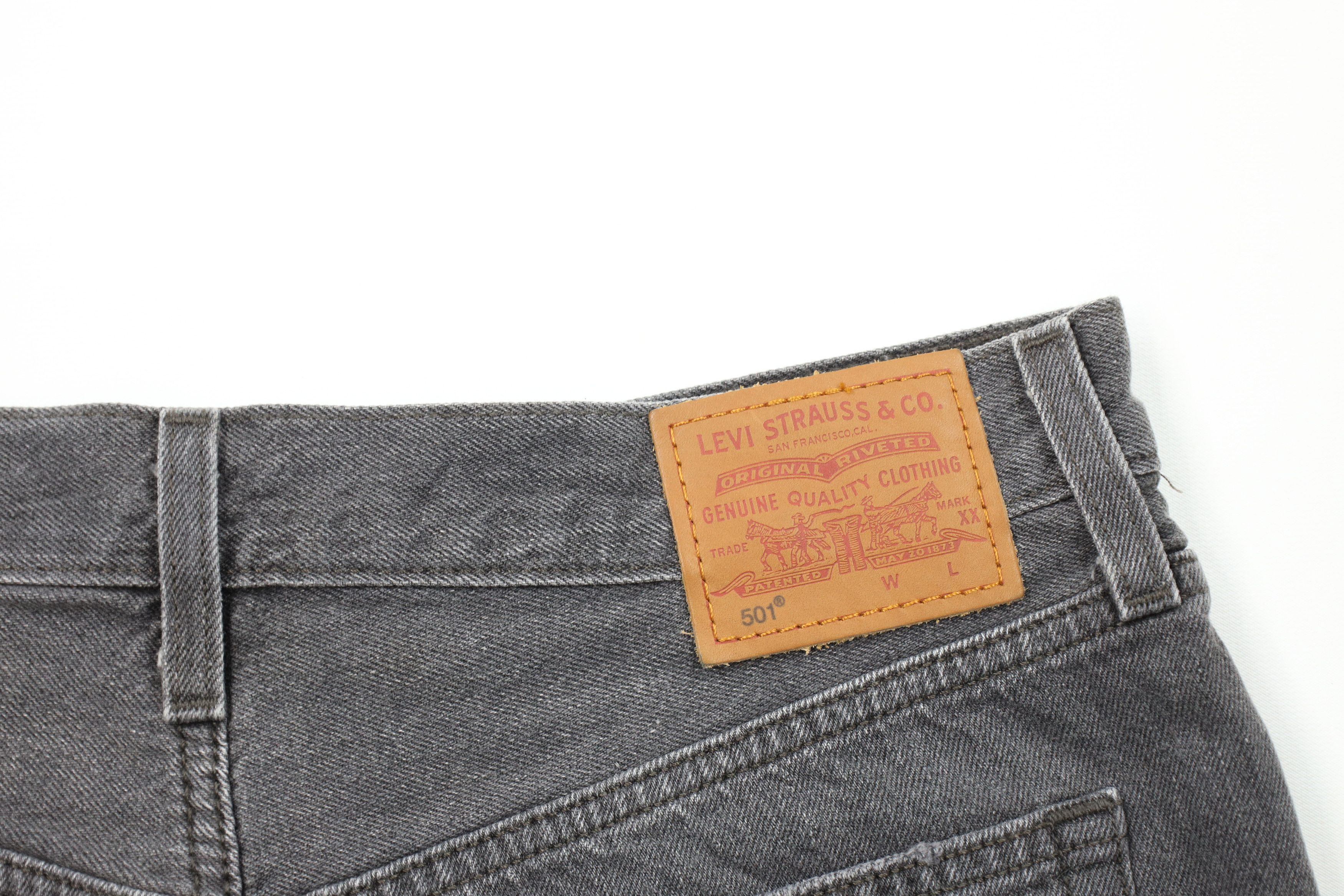 Levi's Vintage Y2K Levis 501 Cut Off Button Fly Original Fit Shorts Size 29" - 10 Thumbnail