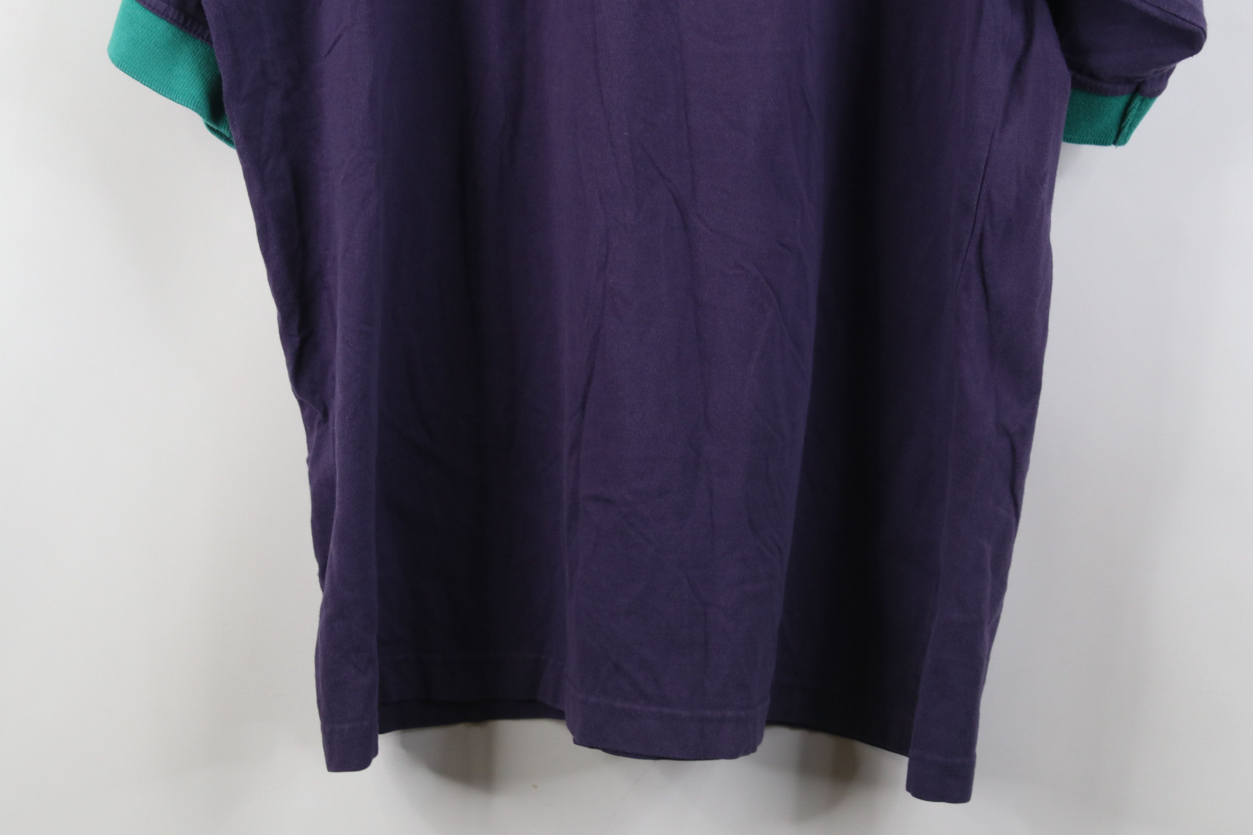 Vintage Vintage 90s Streetwear Geometric Knit Golf Polo Shirt Size US L / EU 52-54 / 3 - 16 Thumbnail