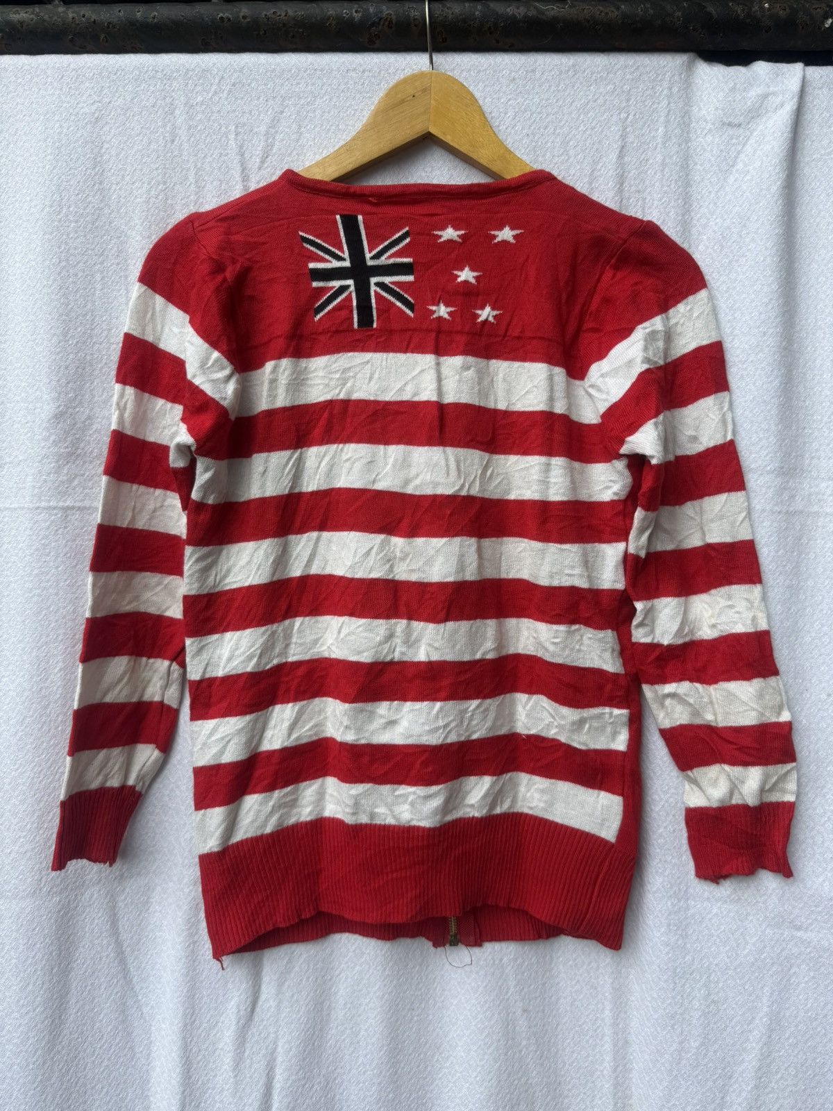 Hysteric Glamour Japanese knit zipper sweatshirt Size US XS / EU 42 / 0 - 2 Thumbnail