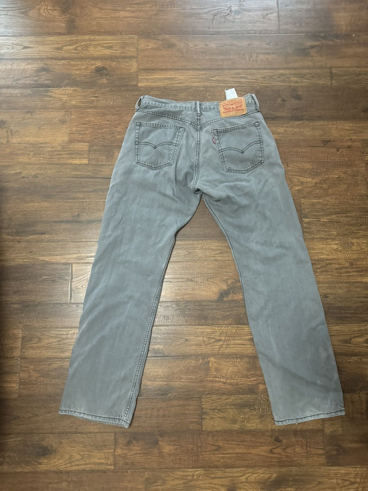 Levi's VINTAGE LEVI’S 514 GREY DENIM JEAN STRAIGHT FIT 32x32. Size US 32 / EU 48 - 3 Thumbnail