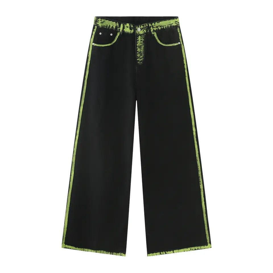 Designer × Japanese Brand Baggy loose jeans wide leg fashion streetwear pants Size US 30 / EU 46 - 7 Thumbnail
