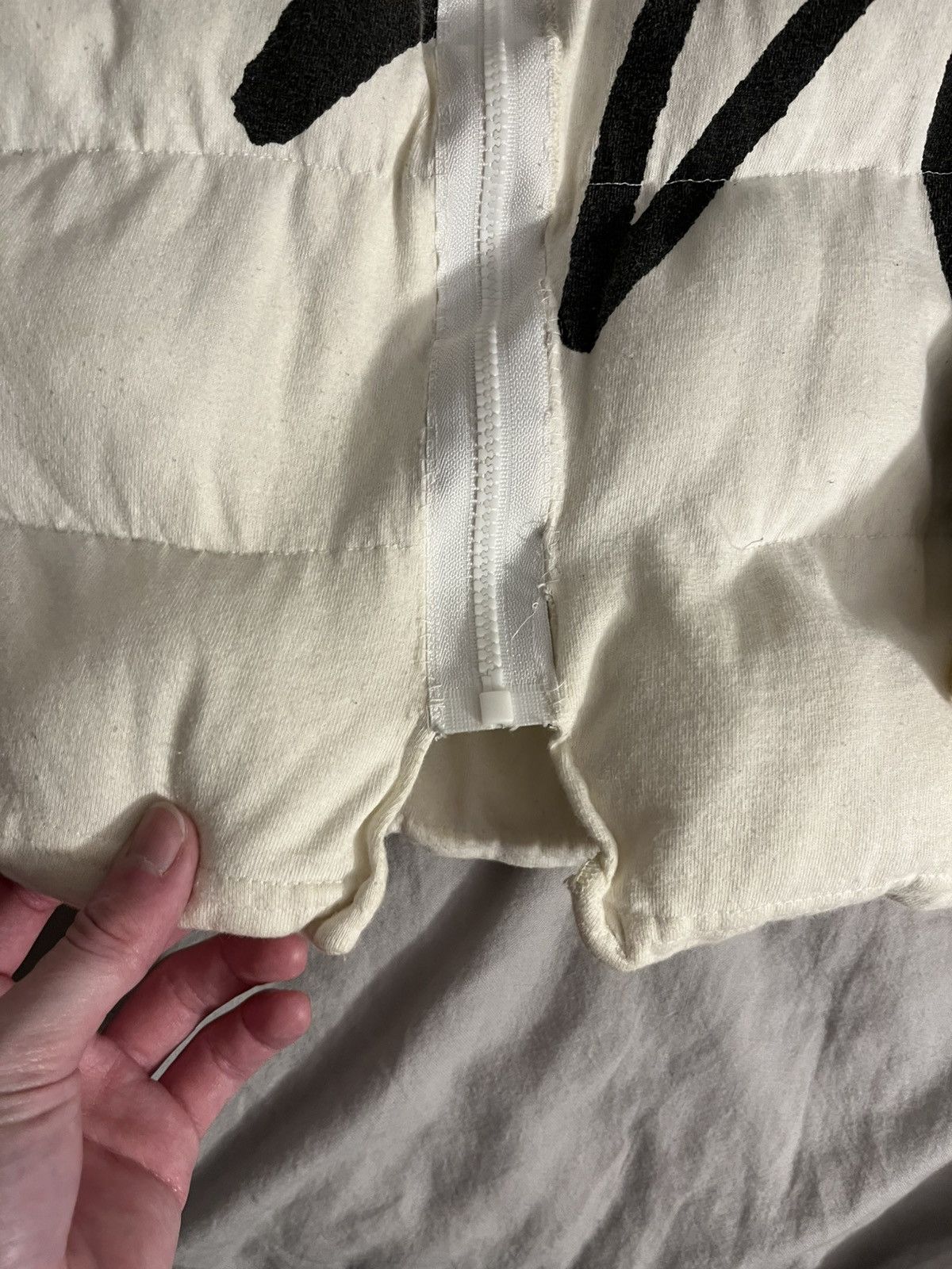 Asspizza Asspizza white puffer coat Size US XL / EU 56 / 4 - 2 Thumbnail