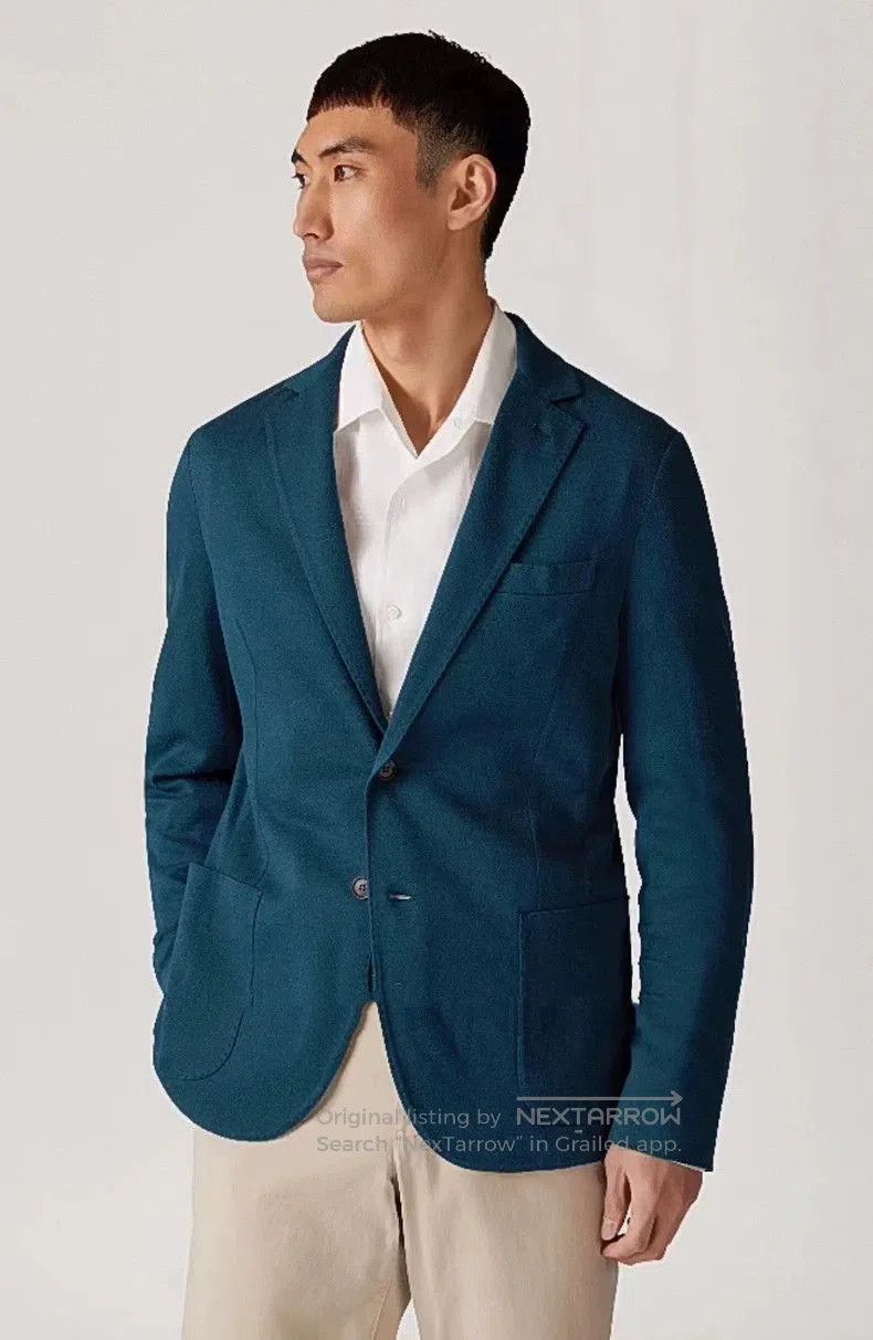 Loro Piana Loro Piana Velvet Knit Jacket. Size US XL / EU 56 / 4 - 7 Thumbnail