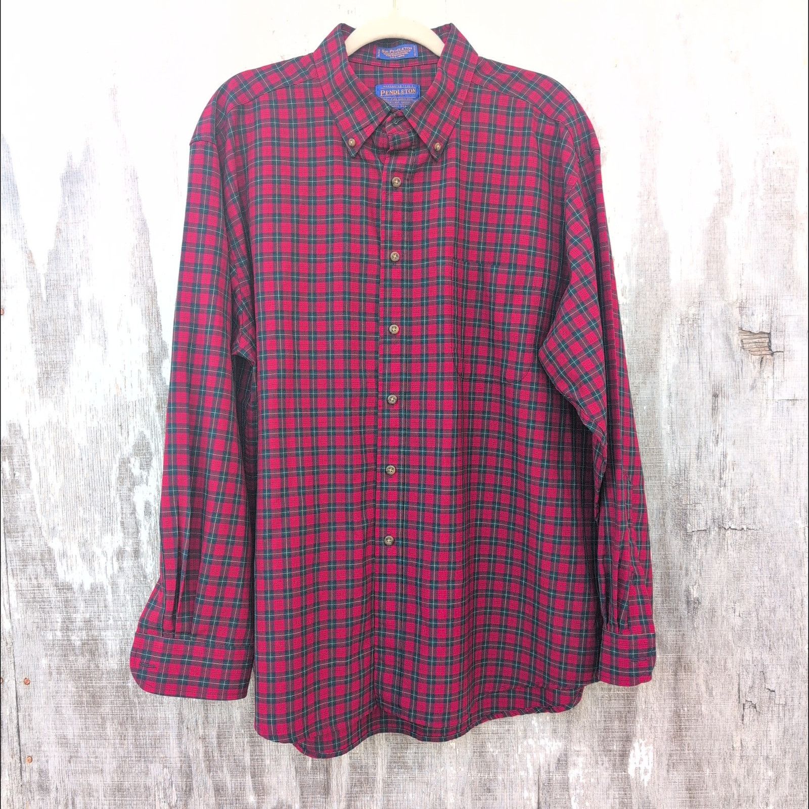 Pendleton Vtg Sir Pendleton 100% PureWool RuthvenTartan Plaid Men's XL Size US XL / EU 56 / 4 - 1 Thumbnail