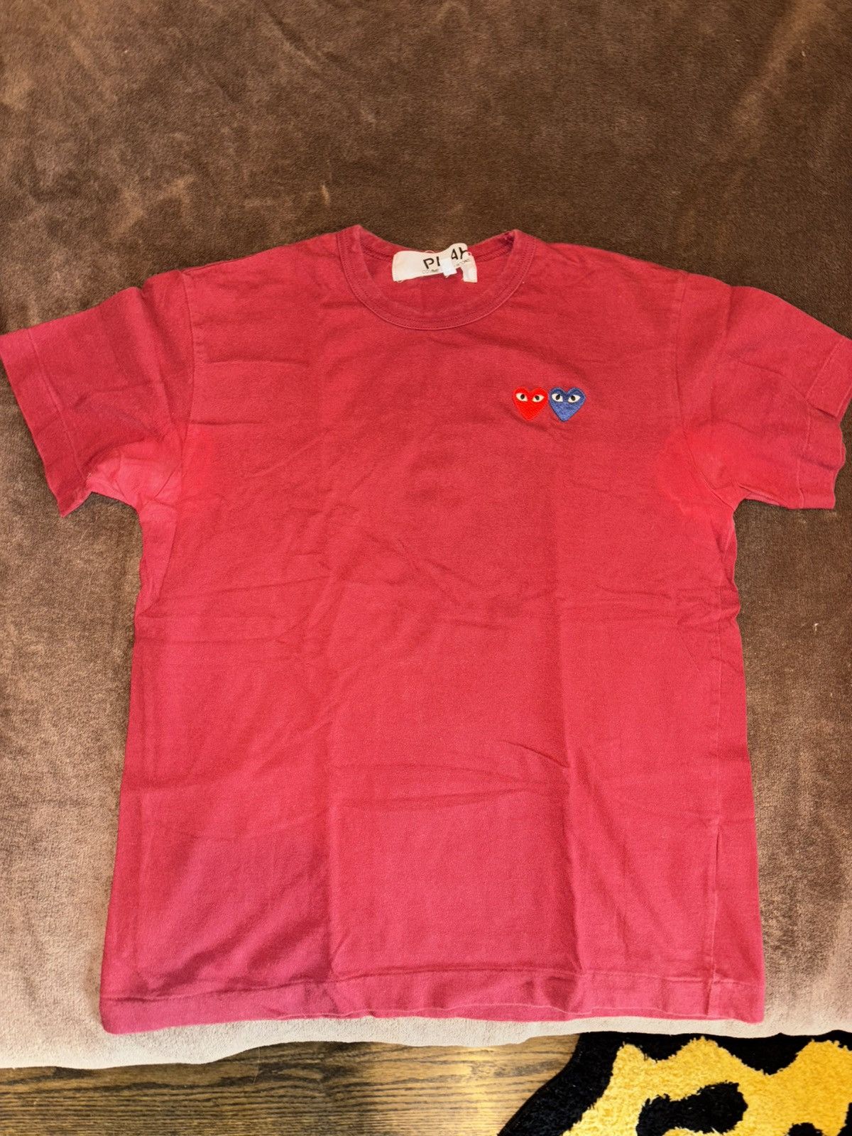 Comme des Garcons PLAY Comme Des Garçons Double Heart Tee T-Shirt Size US M / EU 48-50 / 2 - 1 Thumbnail