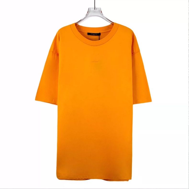 Louis Vuitton Louis Vuitton size 4l 25 orange logo embossed cotton crewne Size US M / EU 48-50 / 2 - 1 Thumbnail