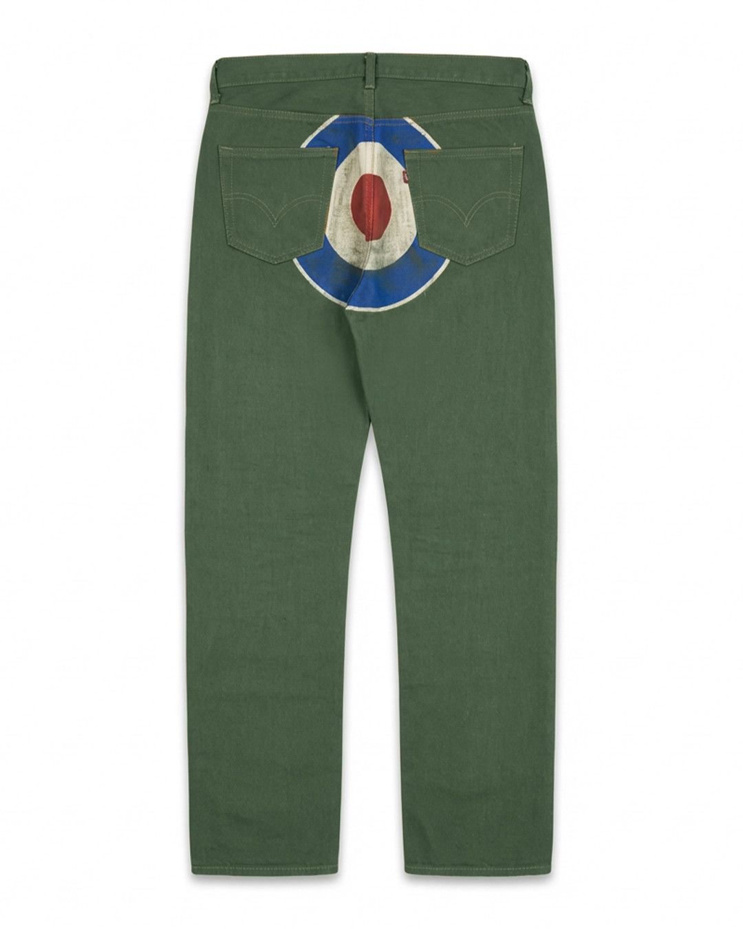 Dover Street Market Junya Watanabe aw06 Target Bullseye Denim Size US 30 / EU 46 - 1 Thumbnail