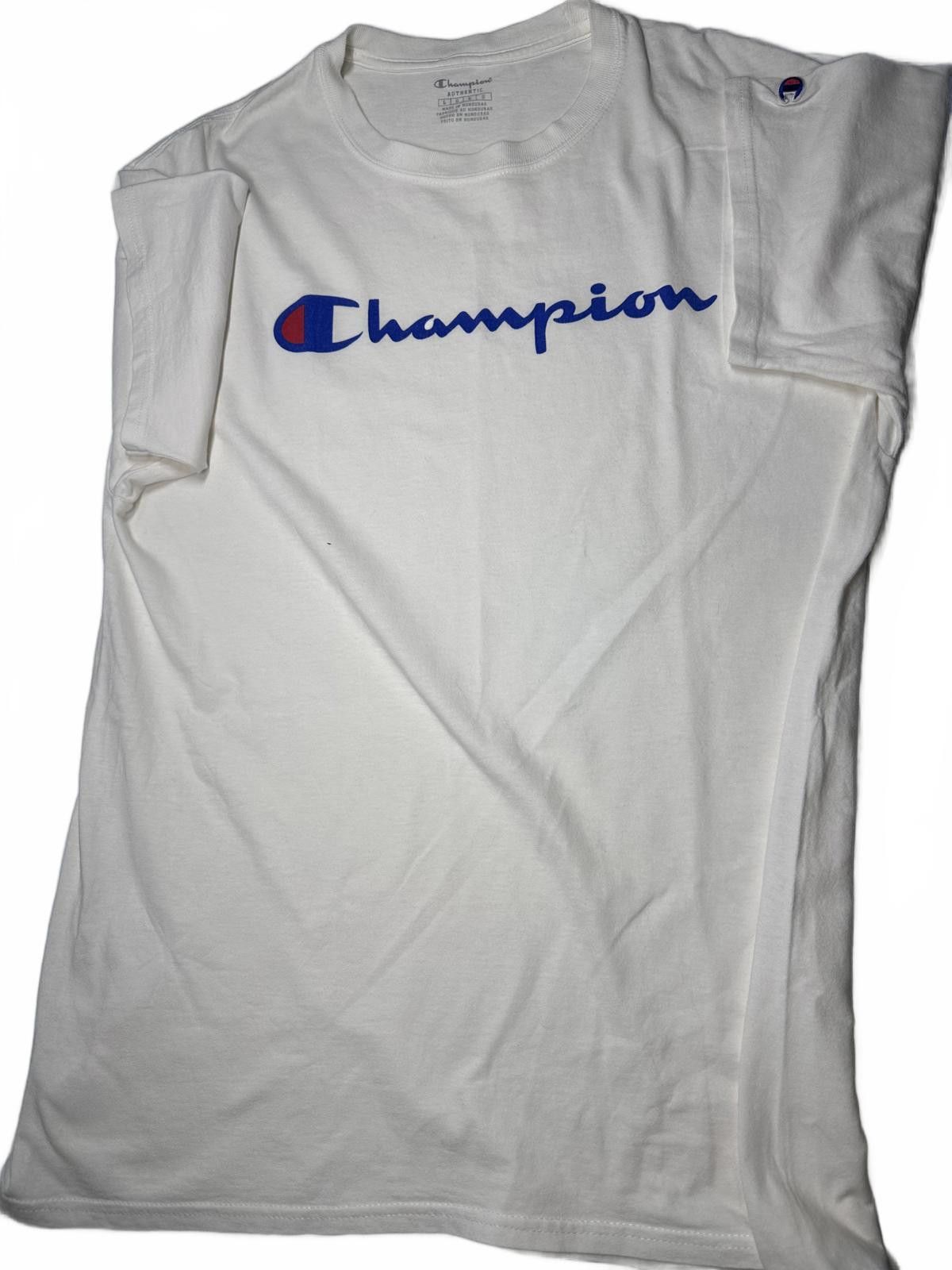 Champion Champion Logo T-Shirt - Classic Casual Wear Size US L / EU 52-54 / 3 - 3 Thumbnail