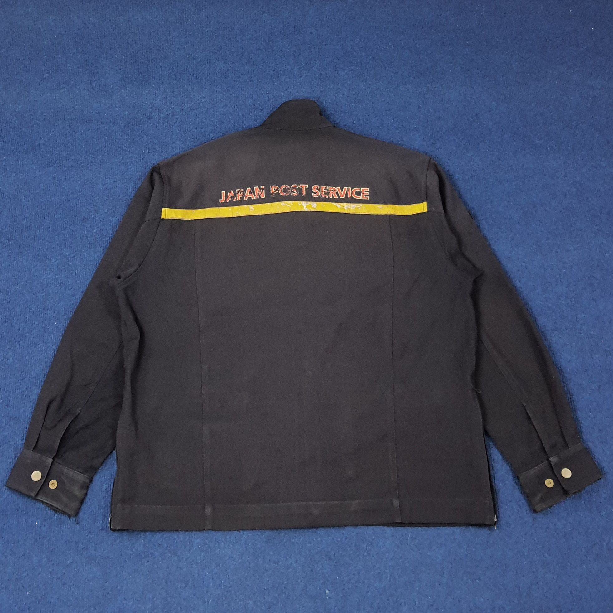 Japanese Brand × Vintage Vintage Japan Post Service Workwear Jacket C221N26 Size US L / EU 52-54 / 3 - 3 Thumbnail