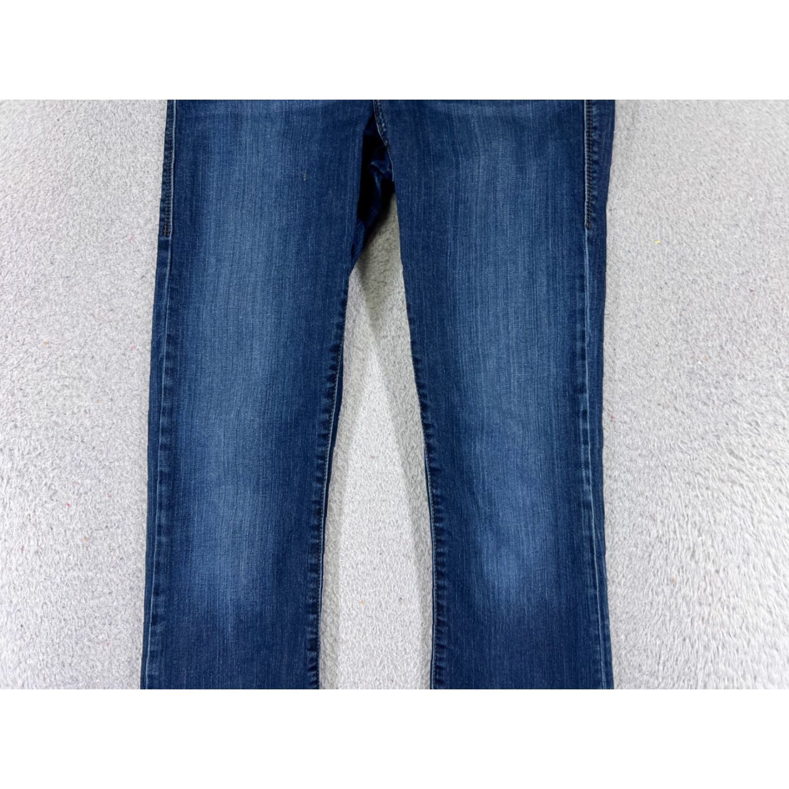 Vintage VINTAGE Rock & Republic Jeans Womens Regular Jeans Blue 26 in Low Rise Rock & Republic 5-Pocket Denim Flared Cotton Blend Size 28" / US 6 / IT 42 - 3 Thumbnail