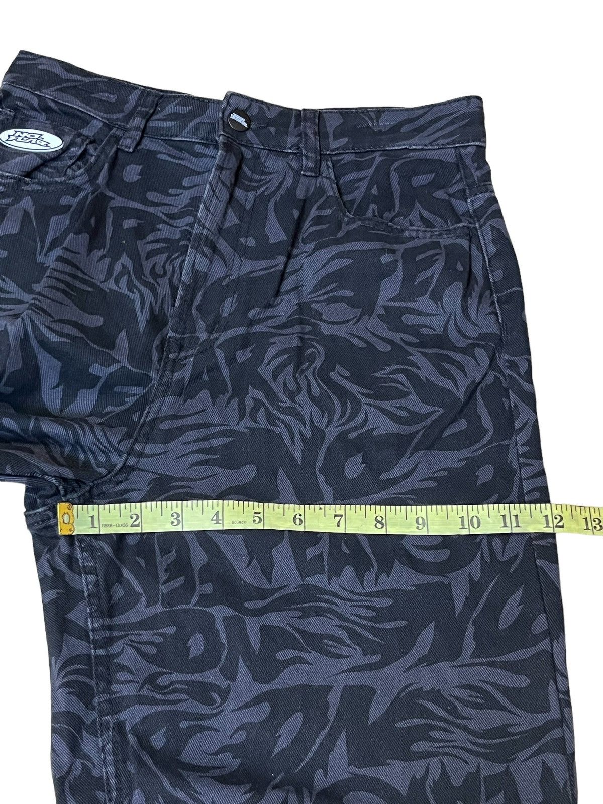 No Fear SKATEGANG NO FEAR x H&M FULLPRINT LOGO BAGGY PANT Size US 29 - 14 Thumbnail