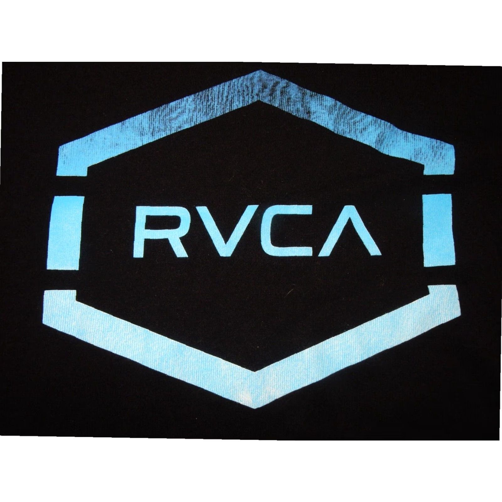 RVCA RVCA Short Sleeve T Shirt Black Medium Mens Size US M / EU 48-50 / 2 - 2 Thumbnail