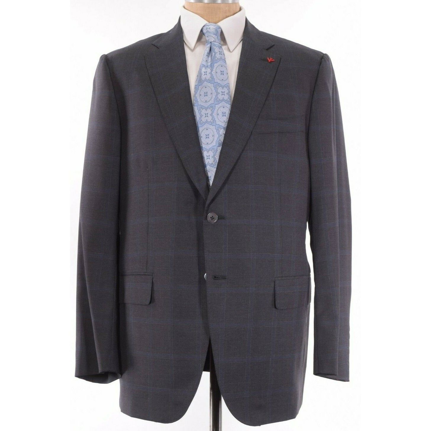 Isaia isaia Suit Size US 46 Regular in Gray Size 46R - 1 Thumbnail
