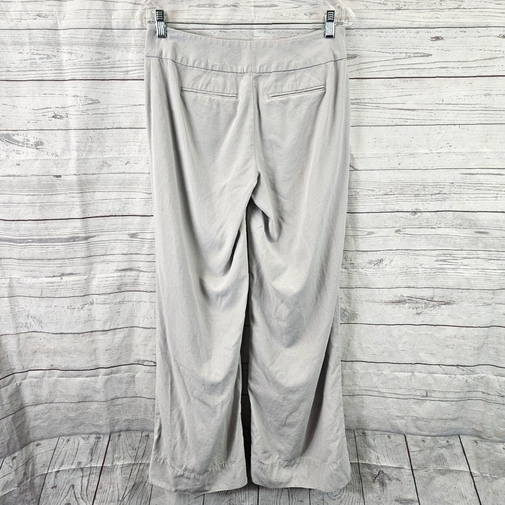 J. Jill J Jill Womens Pants Sz 6 Gray Mid Rise Tencel Blend Dress Pants Shirt? Size 28" / US 6 / IT 42 - 3 Thumbnail