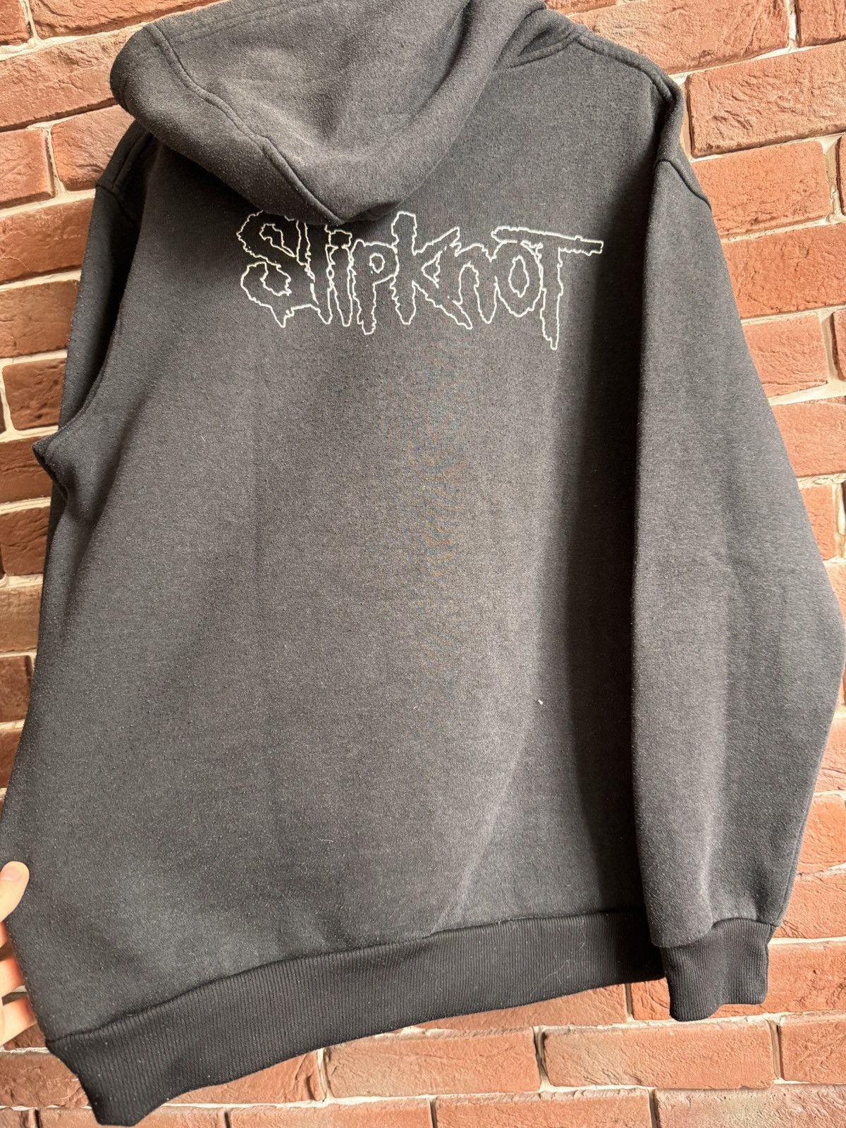 Band Tees Rare Vintage 00s Slipknot Numetal Band Tee Hoodie M Black Size US L / EU 52-54 / 3 - 9 Thumbnail