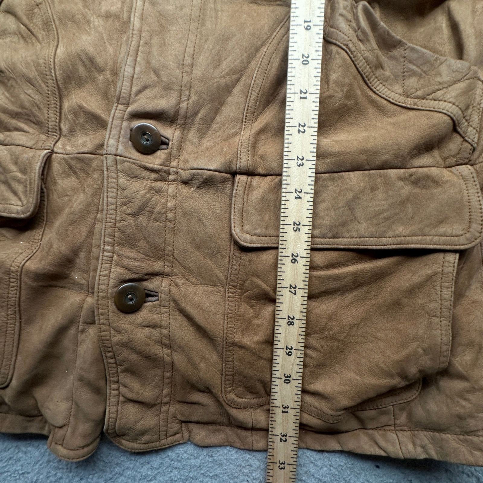 John Ashford VTG John Ashford Suede Leather Barn Chore Work Coat Large Size US L / EU 52-54 / 3 - 6 Thumbnail