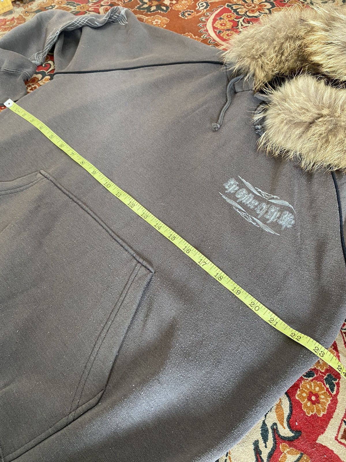 Hysteric Glamour × If Six Was Nine × Japanese Brand Fur hoodie tribal poem japanese style Size US L / EU 52-54 / 3 - 16 Thumbnail