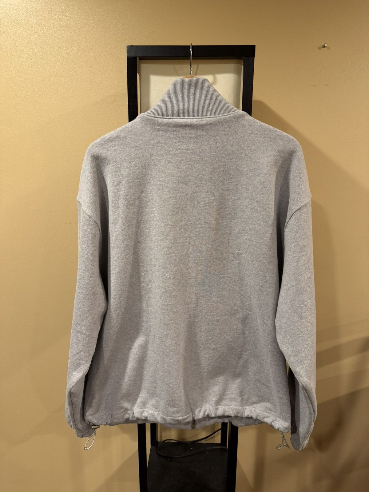 Miu Miu Miu Miu Oversized Cotton Fleece Gray Full Zipper Sweatshirt Size US M / EU 48-50 / 2 - 4 Thumbnail