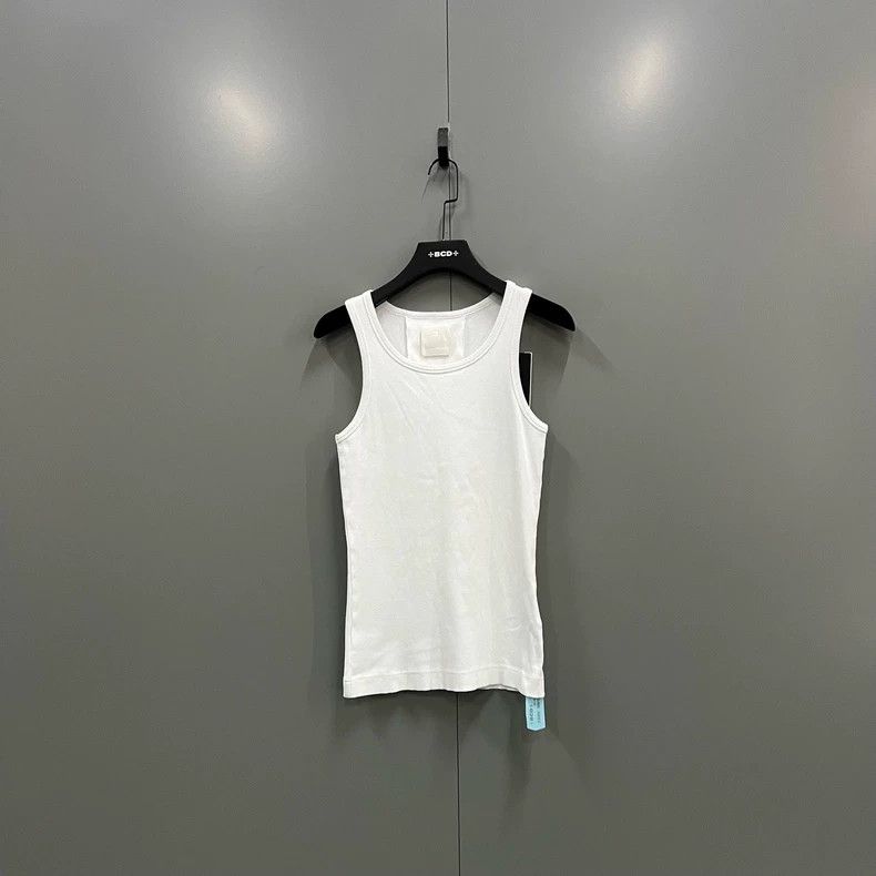Givenchy Givenchy White Tank Top Size US M / EU 48-50 / 2 - 1 Thumbnail