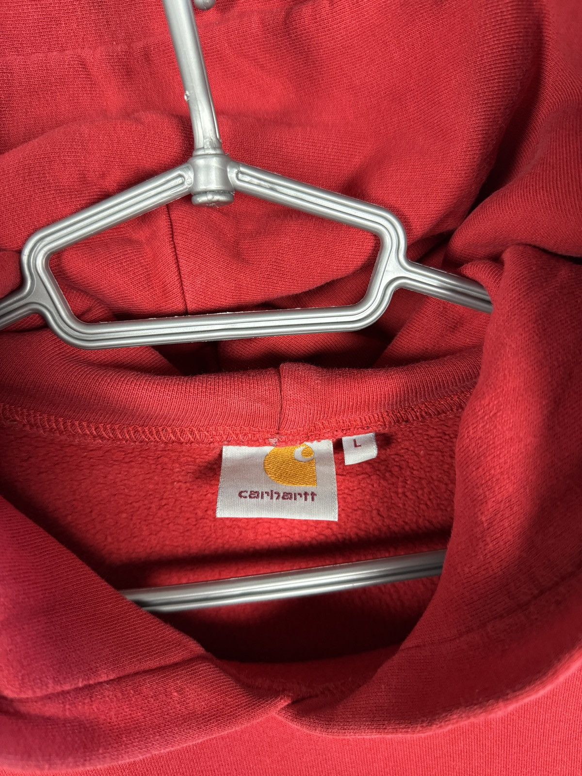 Carhartt Carhartt Hooded Sweat Hoodie Big Logo Vintage Y2K Size L Size US L / EU 52-54 / 3 - 8 Thumbnail