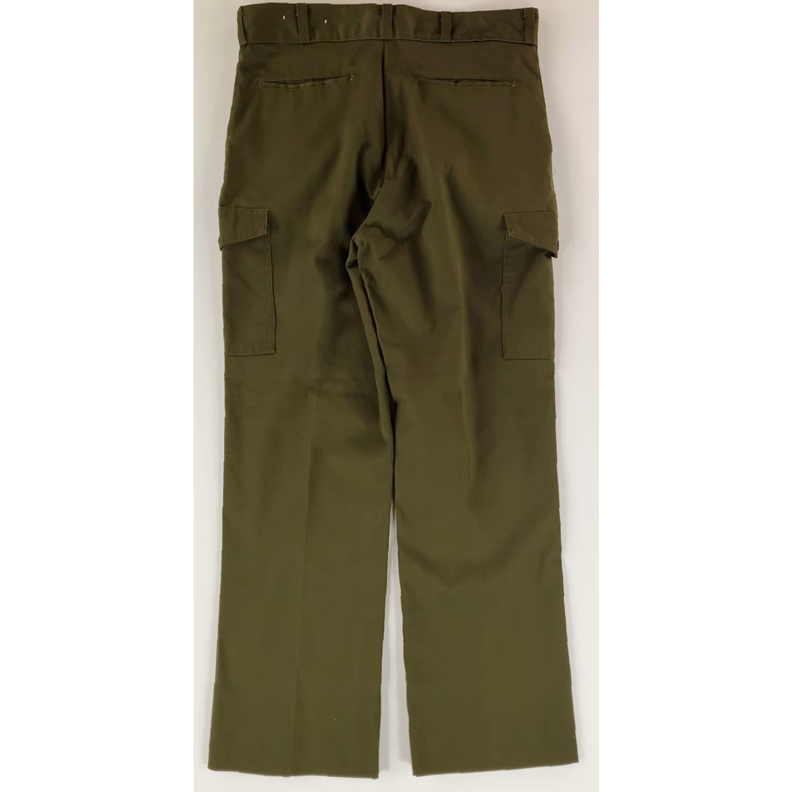 Vintage VINTAGE Boy Scouts of America BSA Pants Cargo Green Union Made USA Mens 34x30 Reg Inseam 30 Hiking Green Mens Size US 34 / EU 50 - 4 Thumbnail