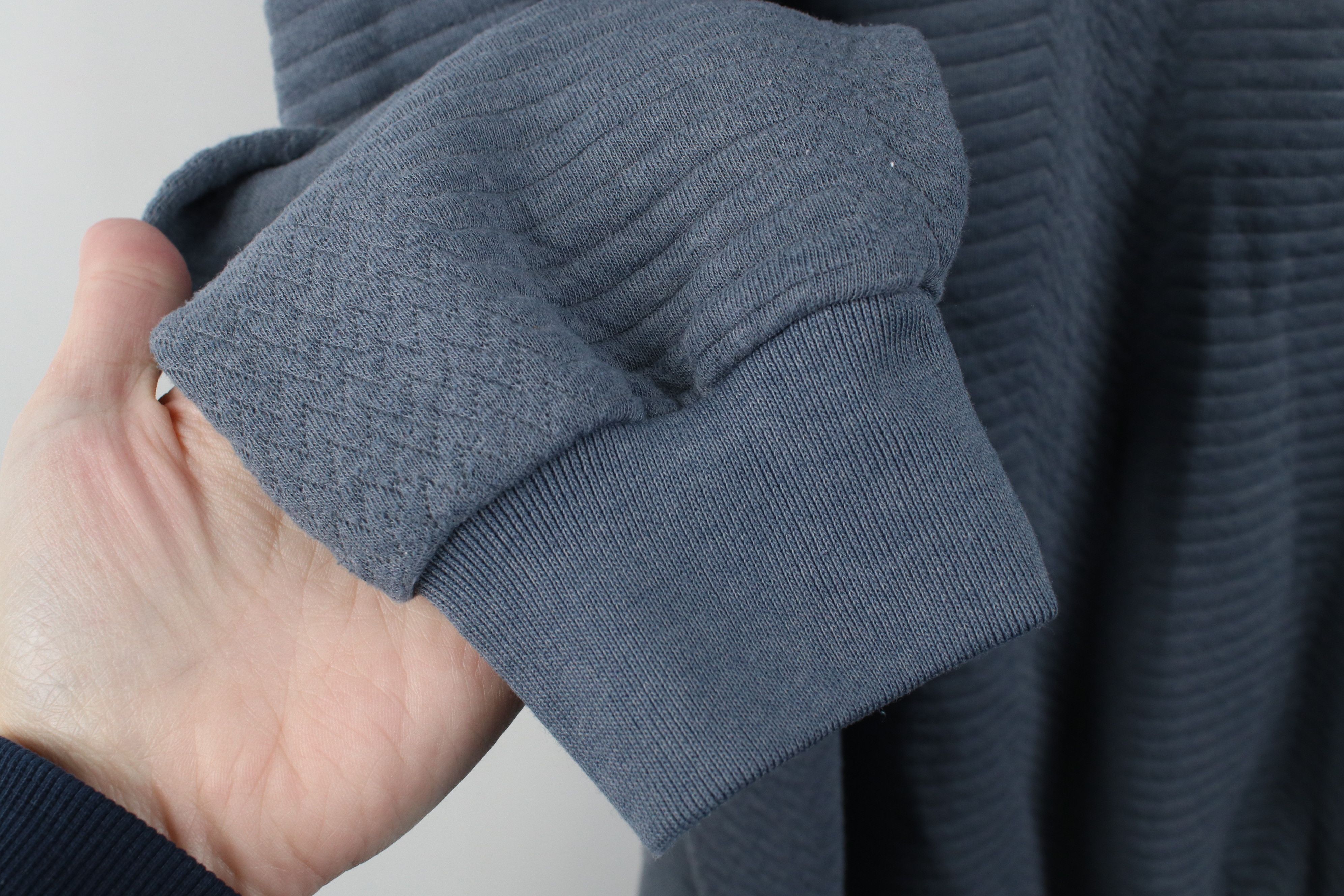 Vintage Vintage 90s Streetwear Ribbed Knit Pullover Polo Shirt Size US L / EU 52-54 / 3 - 8 Thumbnail
