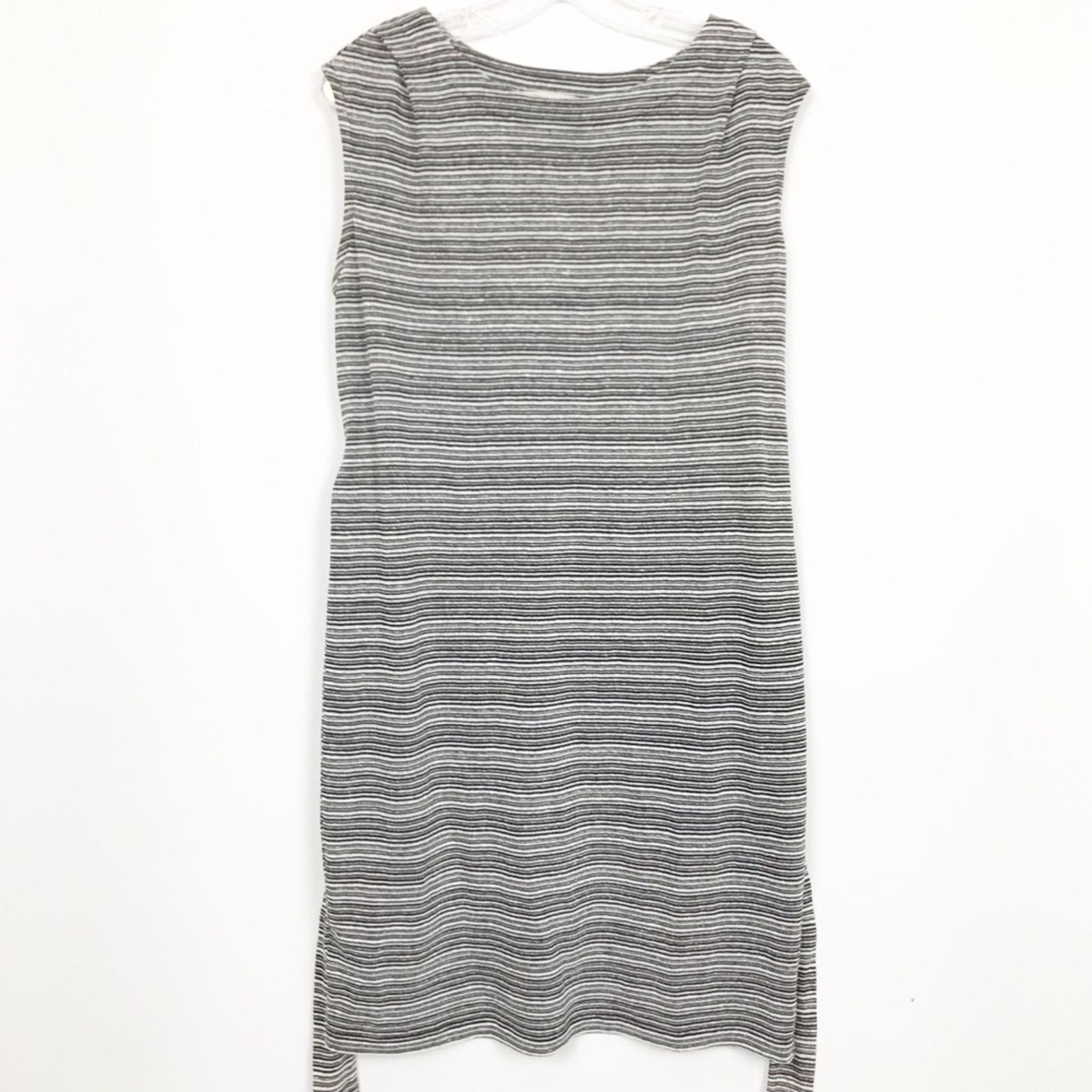 Loft Loft Striped Sleeveless Belted Dress Sz S Size S / US 4 / IT 40 - 9 Thumbnail