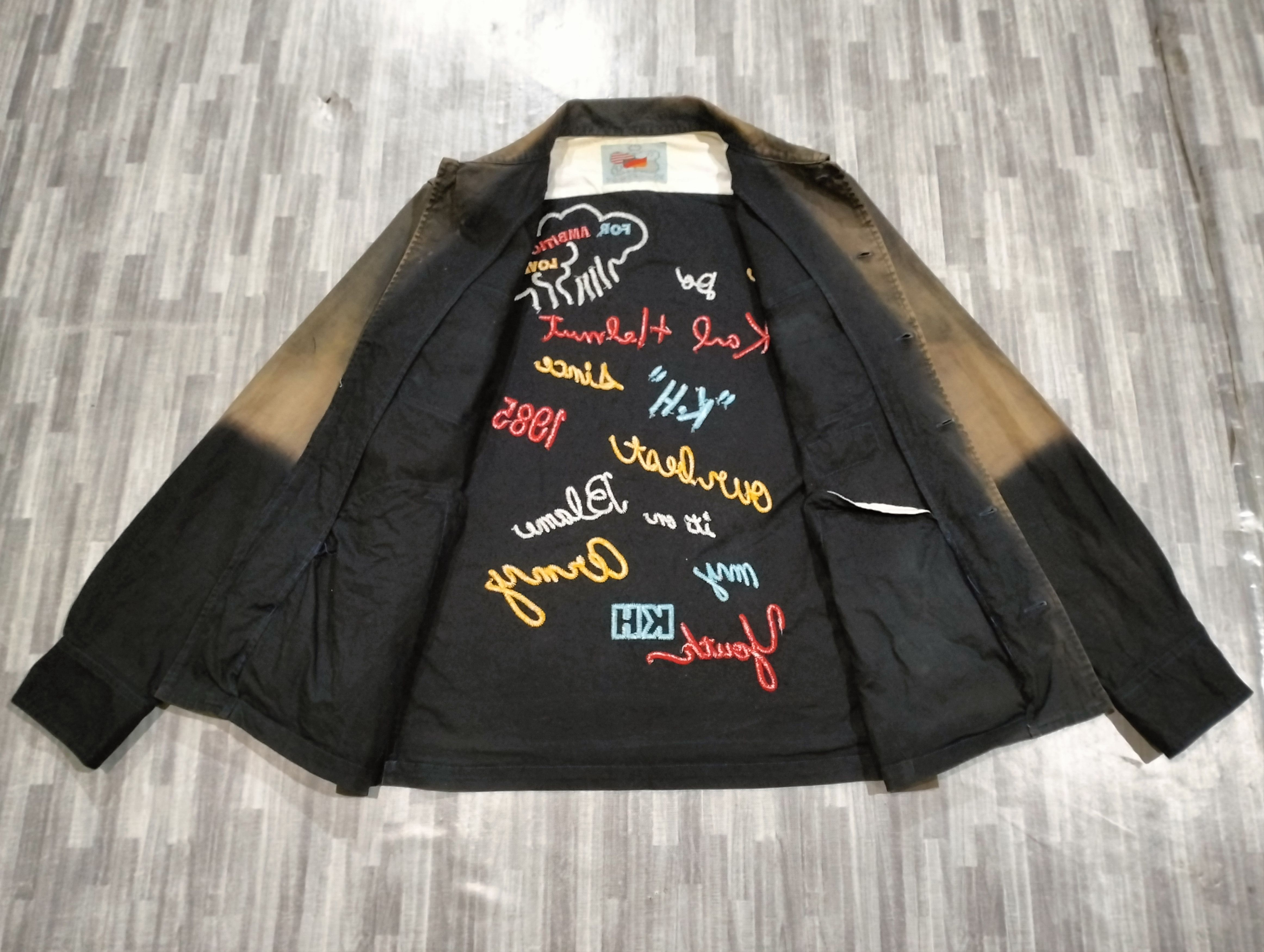 Karl Helmut Karl Helmut Four Pocket Light Jacket Embroidered Acid-Wash Size US M / EU 48-50 / 2 - 3 Thumbnail