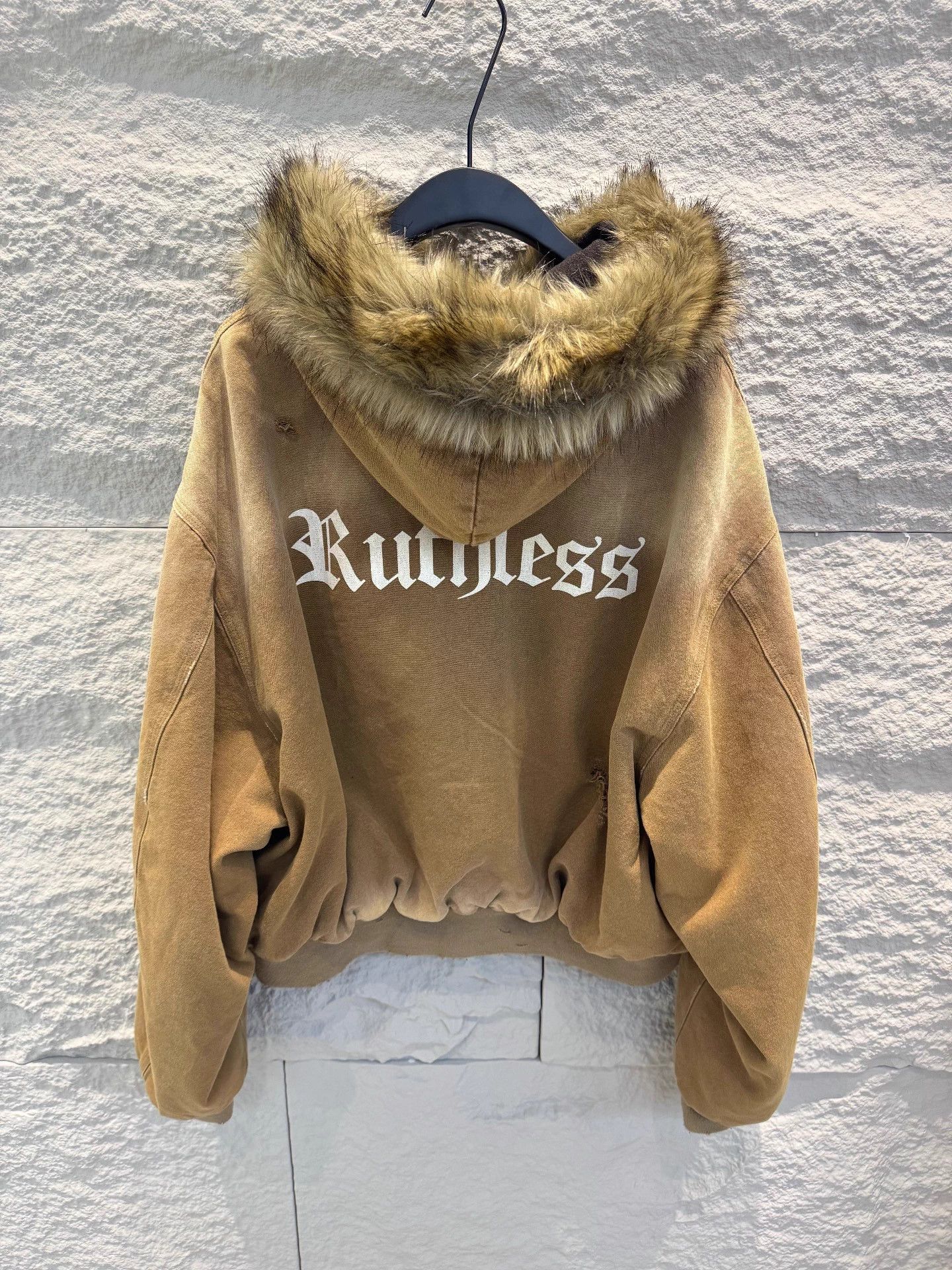 Other PROTOCOL INDEX FW25 Double Pocket Frayed Zip Hooded Jacket Size XS / US 0-2 / IT 36-38 - 5 Thumbnail