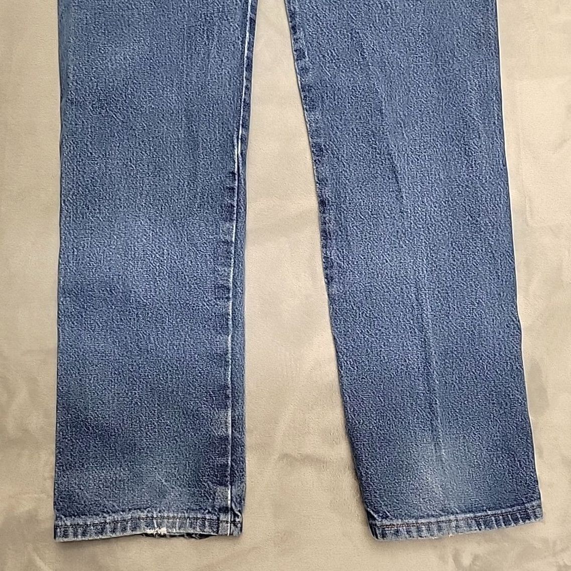 Wrangler Wrangler Jeans Men 32x33 Faded Whiskered Blue Denim Cowboy Western 1013MWZ Jeans Regular 32 Blue Cowboys Mens Size US 32 / EU 48 - 6 Thumbnail