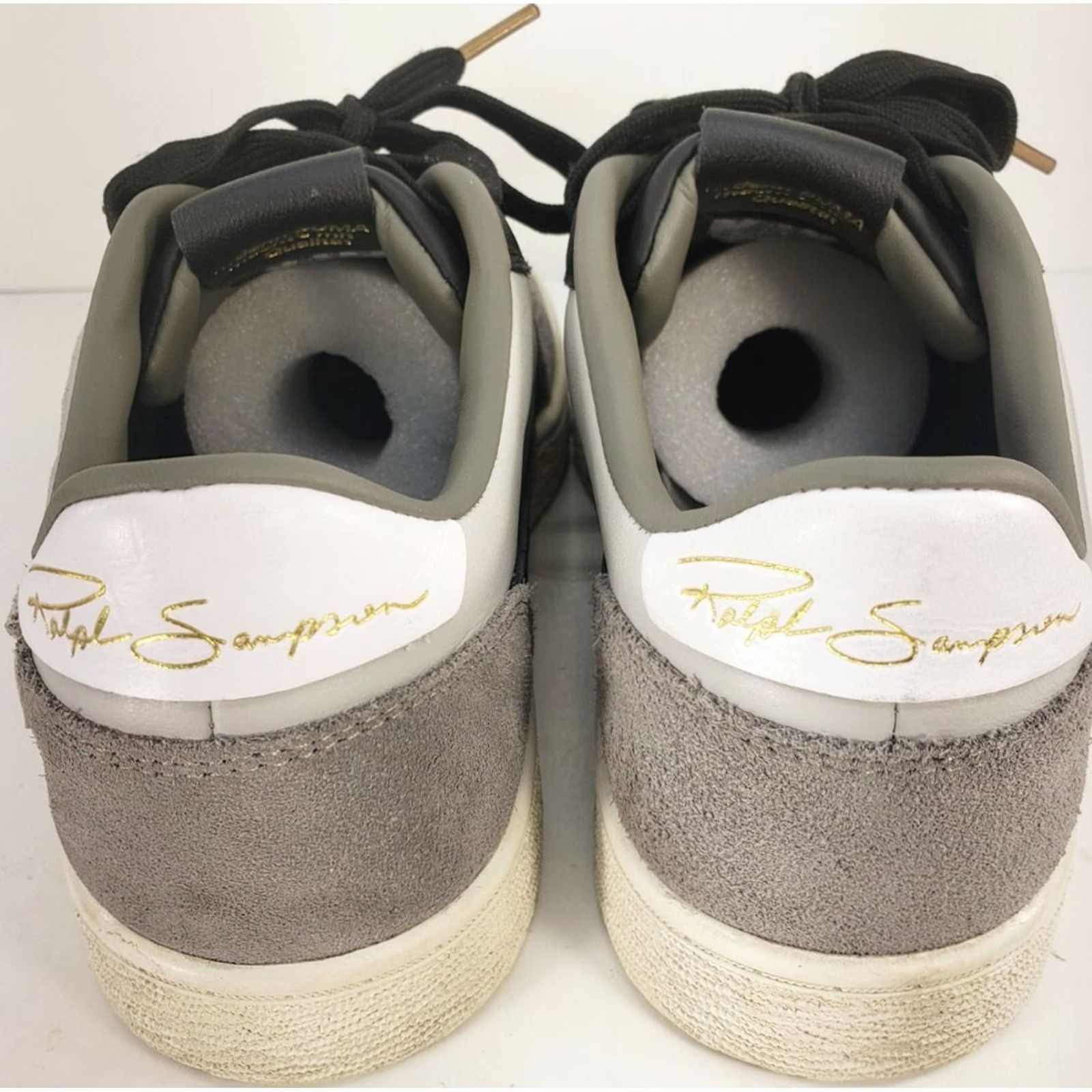 Puma PUMA Ralph Sampson Sneakers Men's 8M Lace Up White Black Leather Mr Basketball Shoes} Size US 7 / EU 40 - 6 Thumbnail