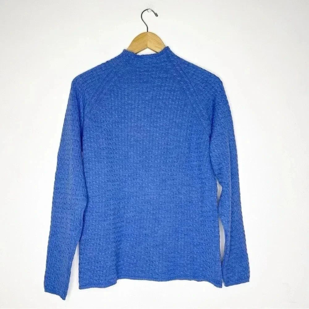 Burberry Burberry Wool Mock Neck Cable Sweater Size Large Size L / US 10 / IT 46 - 5 Thumbnail