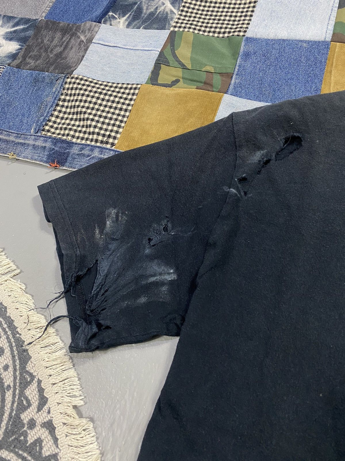 Japanese Brand × Number (N)ine Number Nine Cigarettes Pocket Distressed Tshirt Size US M / EU 48-50 / 2 - 8 Thumbnail