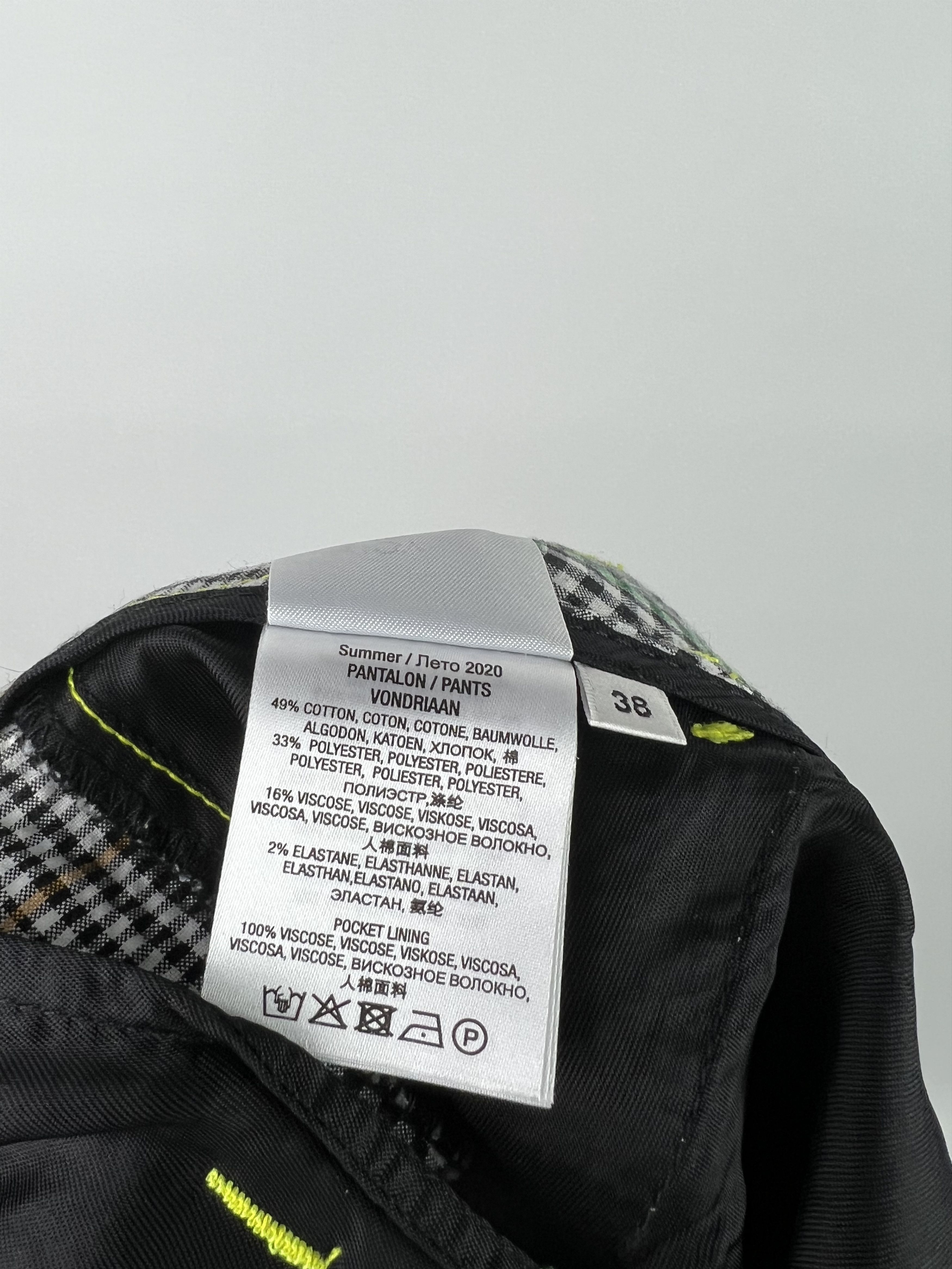 Essentiel Antwerp Essentiel Antwerp Check Pants Size EU38 US6 UK10 Size 28" / US 6 / IT 42 - 9 Thumbnail