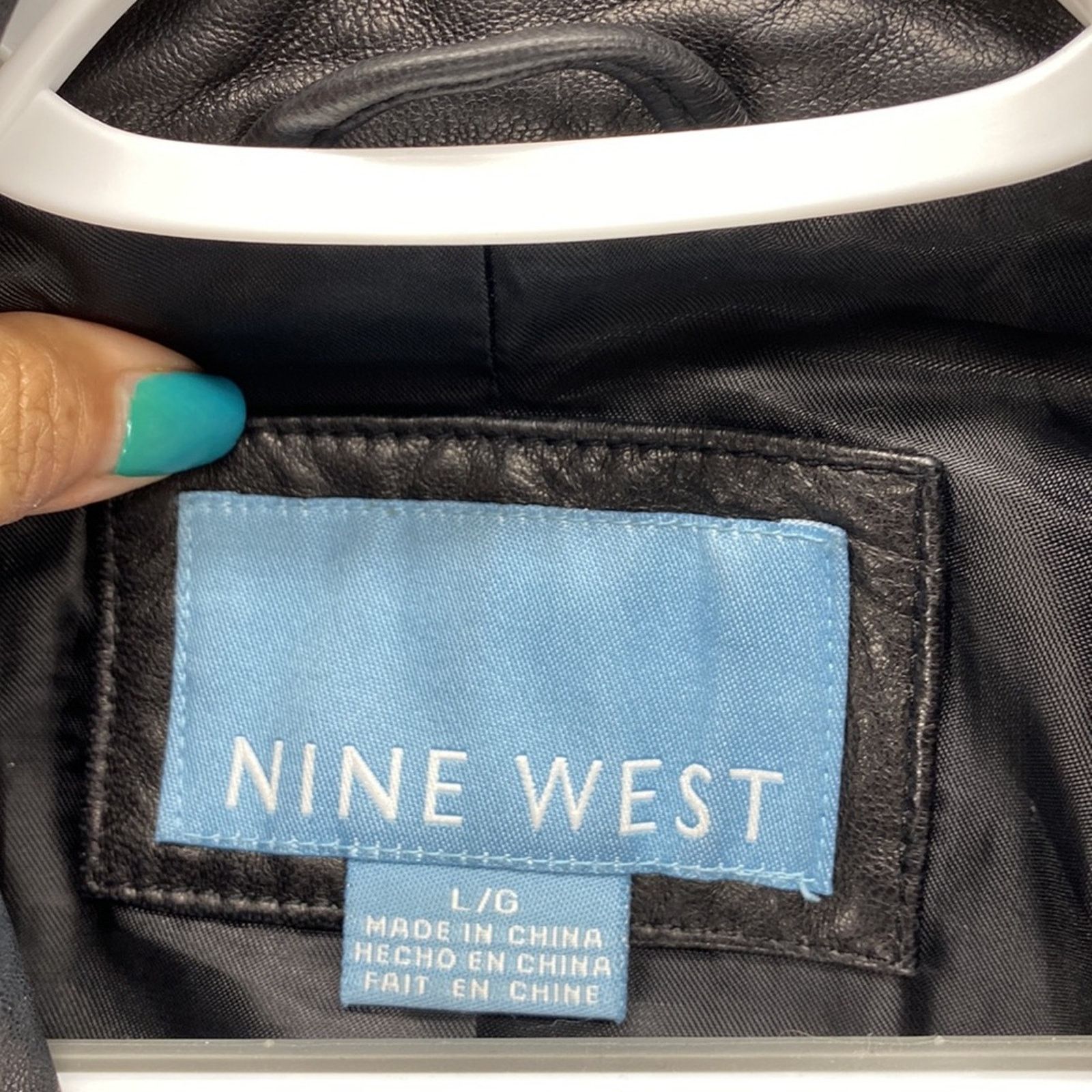 Nine West Nine West vintage Y2K 90s soft black leather jacket size l Size L / US 10 / IT 46 - 14 Thumbnail