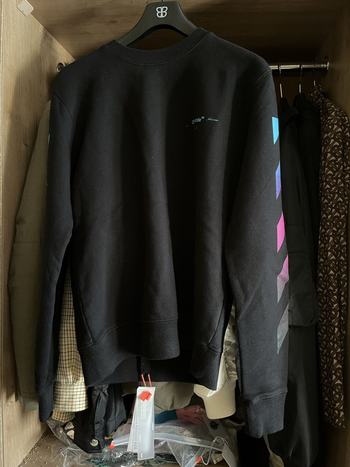 Off-White Off-White Gradient Sweatshirt Size US M / EU 48-50 / 2 - 5 Thumbnail
