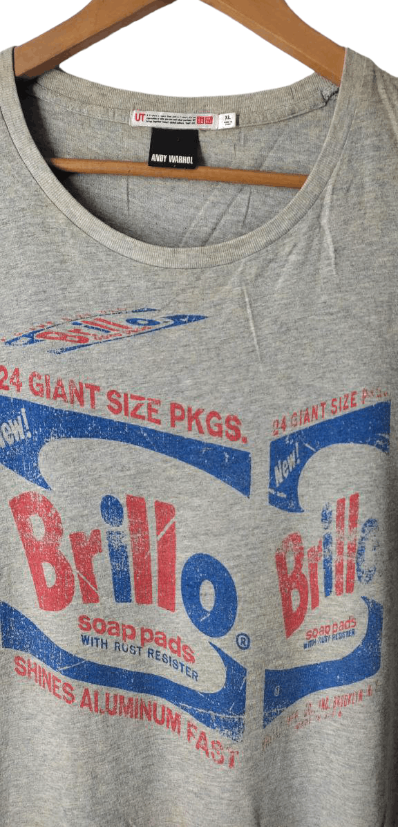 Andy Warhol ANDY WARHOL BRILLO SPRZNY MOMA POP ART TEE Size US XL / EU 56 / 4 - 2 Thumbnail