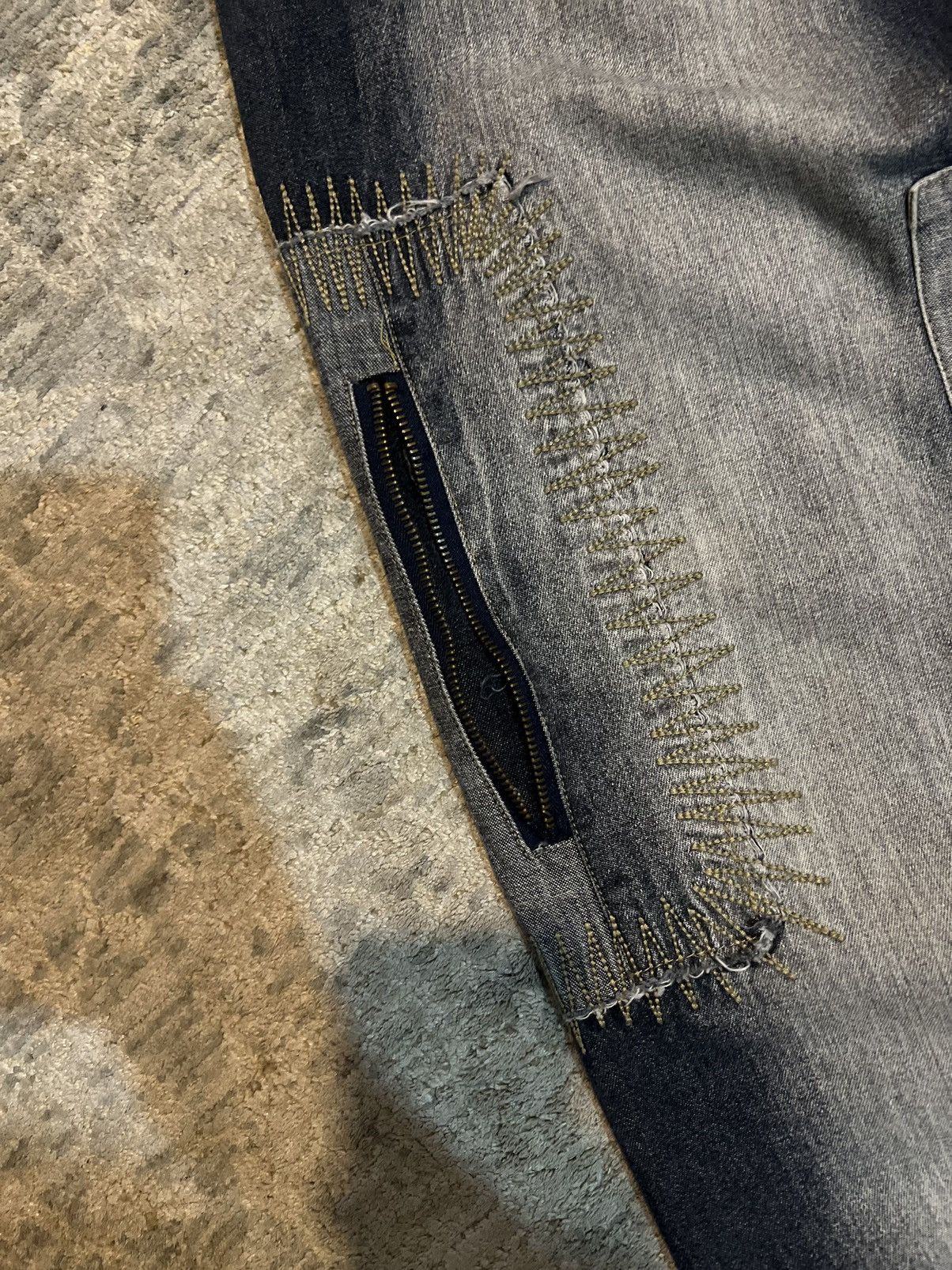 Akademiks Akademiks jeans PATCH WORK Denim Pants Size US 36 / EU 52 - 16 Thumbnail