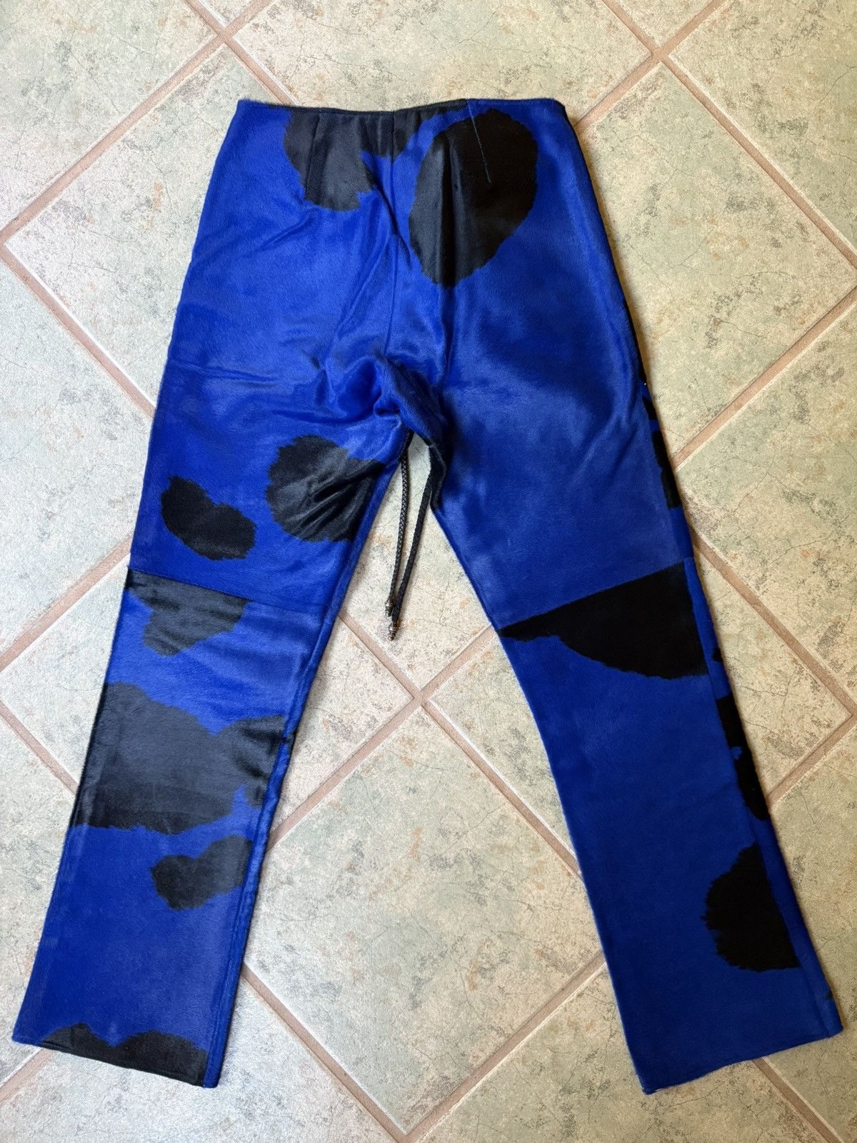 Chrome Hearts Chrome Hearts Hair-on calf leather pants Size US 29 - 2 Thumbnail