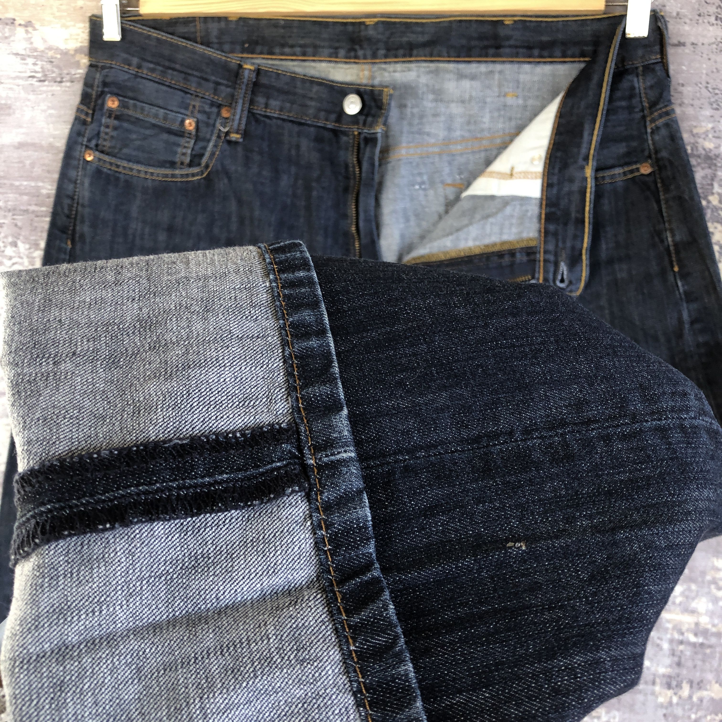 Levi's Vintage Levis Baggy Jeans Indigo Levi's 569 Faded Denim Size US 38 / EU 54 - 8 Thumbnail