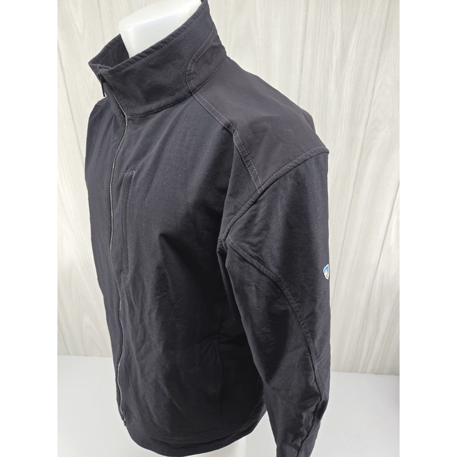 Carbon Kuhl Jacket Men's 2XL Carbon Black Gray Full Zip Softshell Long Sleeve Regular Fit Jacket Size US XXL / EU 58 / 5 - 4 Thumbnail