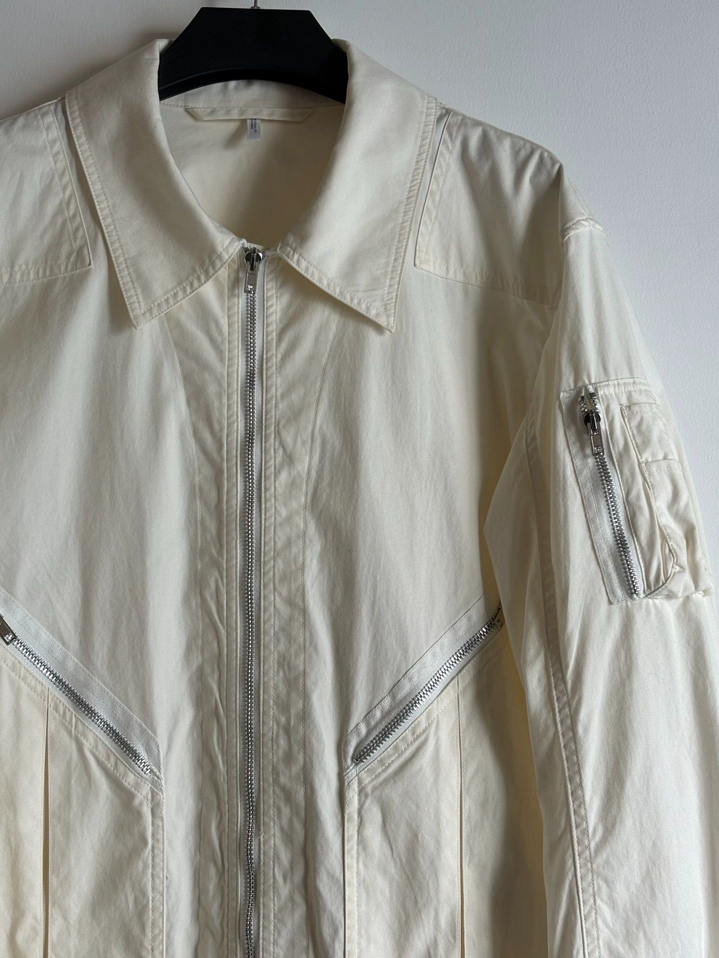 Helmut Lang Helmut Lang 4-Silver-Zipper Short Jacket M Size US M / EU 48-50 / 2 - 3 Thumbnail