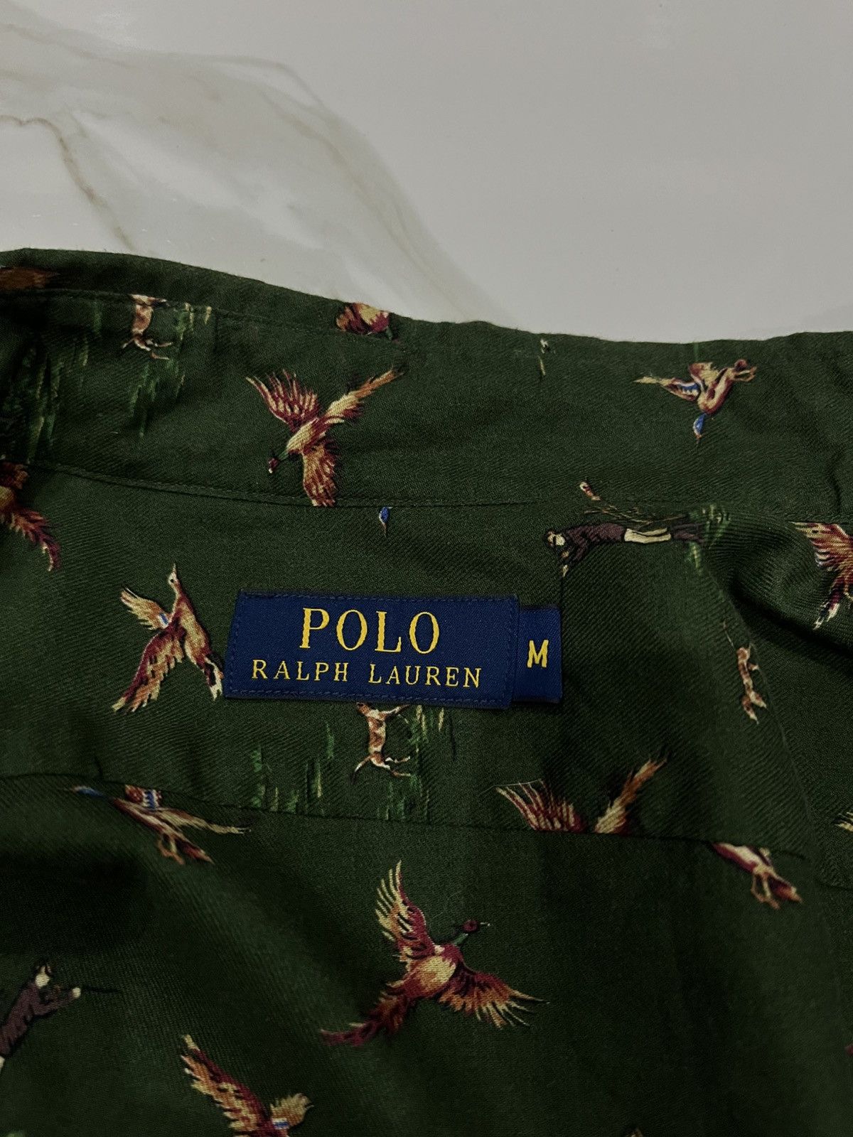 Polo Ralph Lauren Polo ralph lauren monogram bird shirt Size US M / EU 48-50 / 2 - 9 Thumbnail