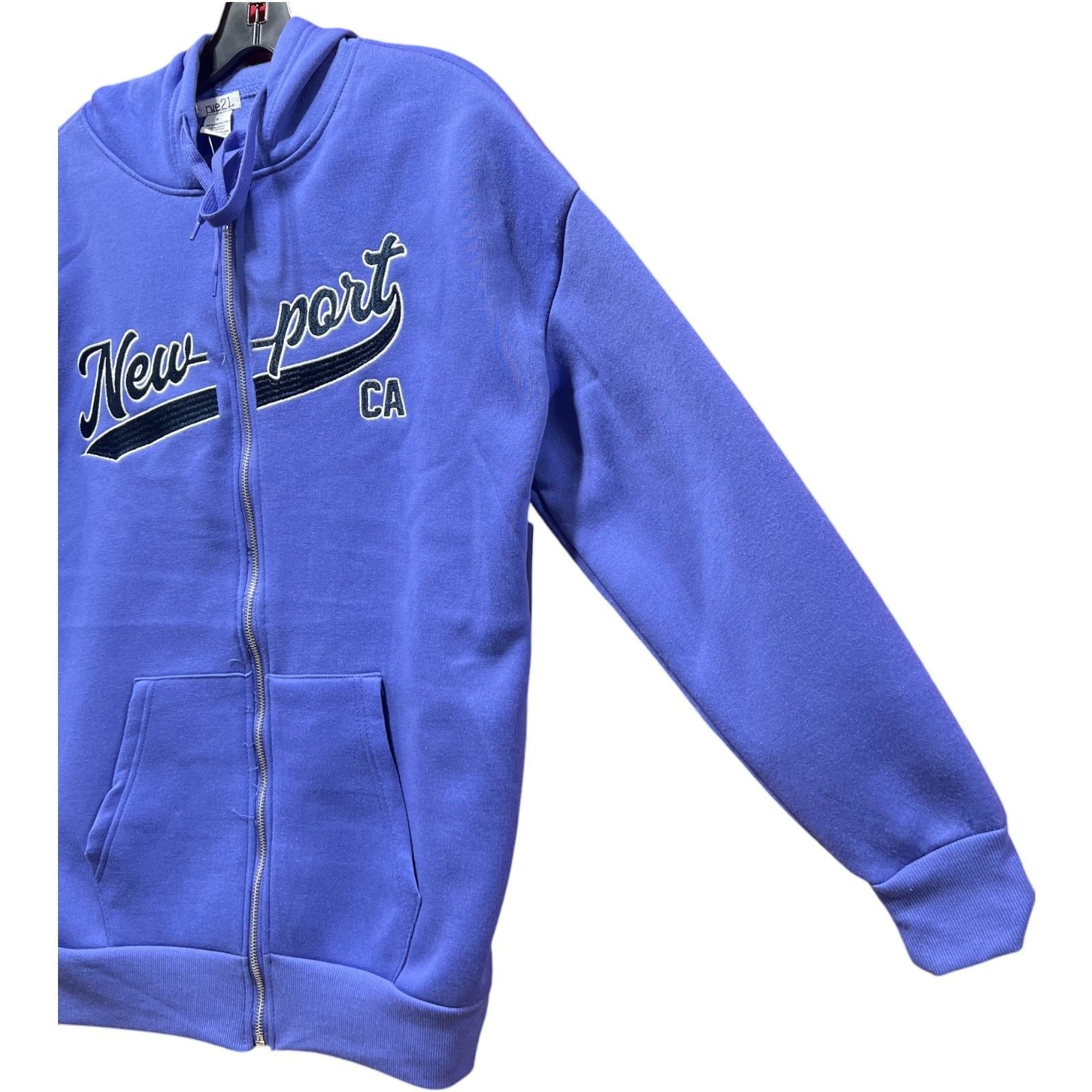 rue21 Rue 21 - Men's Long Sleeve Hooded Sweatshirt - Purple - Smal Size US S / EU 44-46 / 1 - 14 Thumbnail
