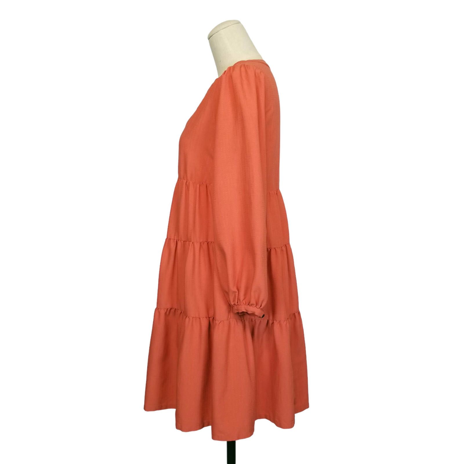 Anthropologie Maeve by Anthropologie Amber Tiered Tunic Dress Sz XS Petite Size XS / US 0-2 / IT 36-38 - 3 Thumbnail