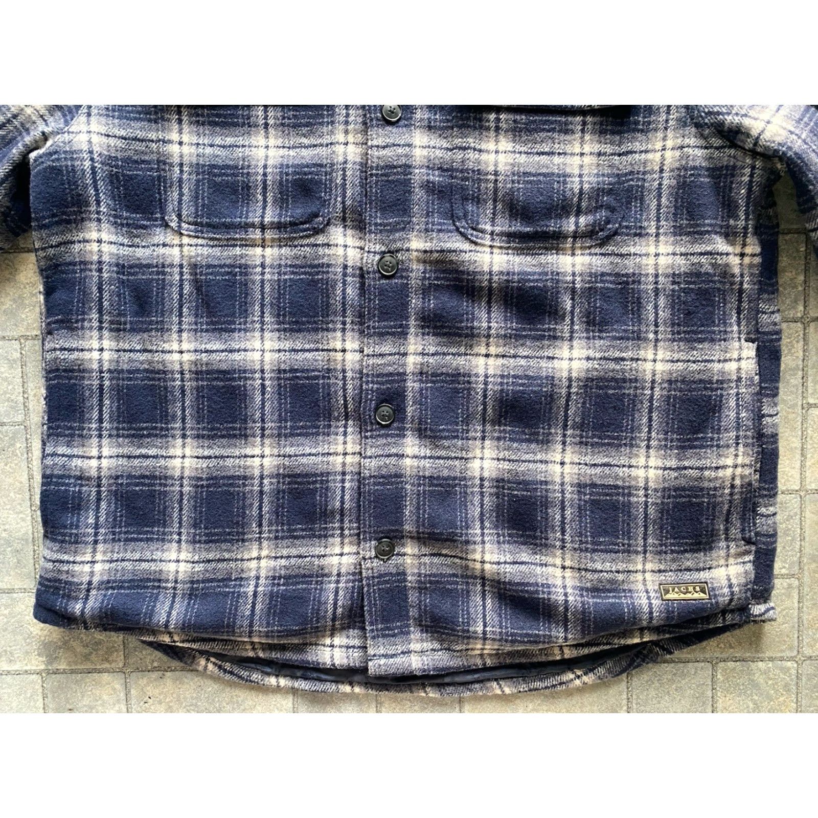 Vintage JACHS New York Jacket Mens XL Blue Plaid Lined Five Pockets Collared NWT Size US XL / EU 56 / 4 - 3 Thumbnail